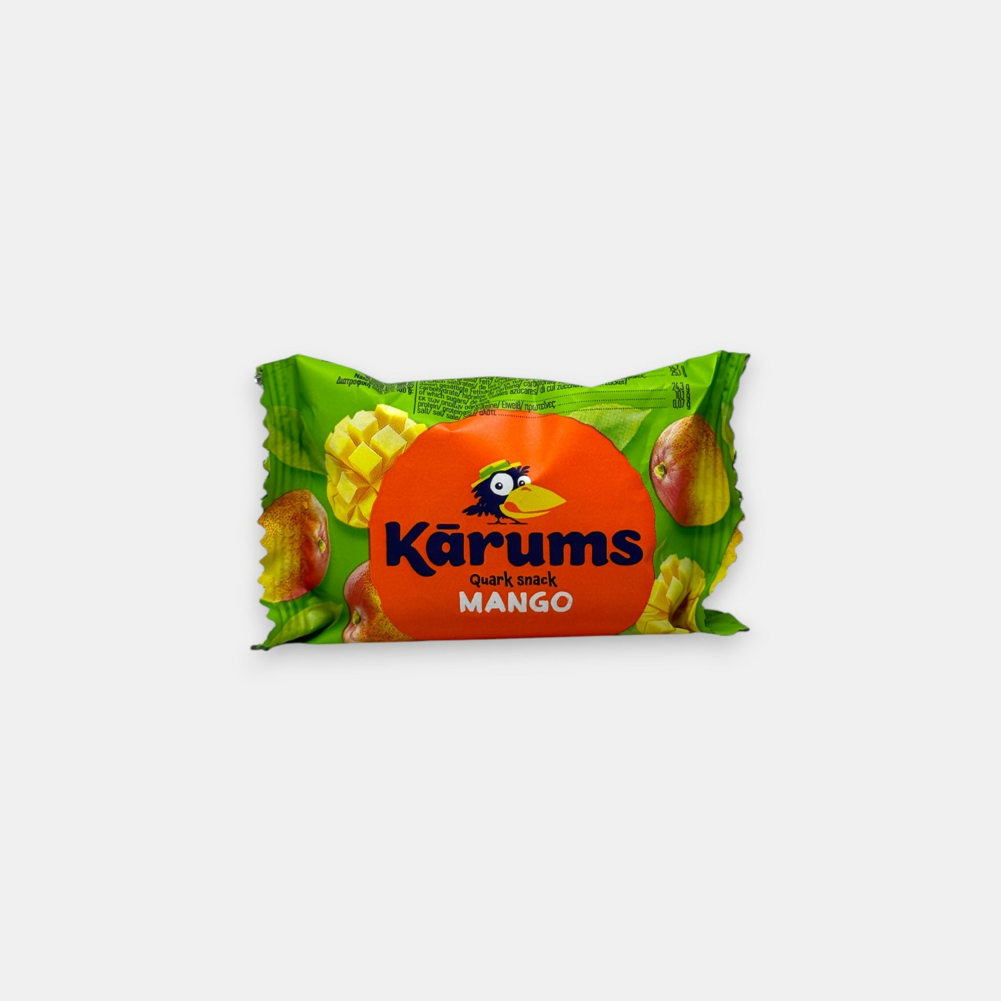 Barre au fromage frais, saveur mangue, surgelée, «Karums», 45 g