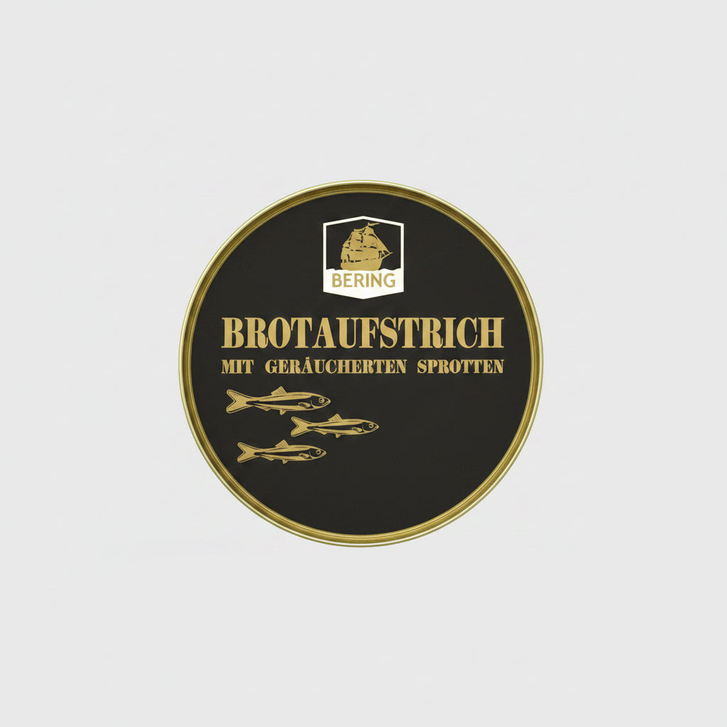 Boîte de sprats marinés Bering 160 g, épicerie slave à Nice