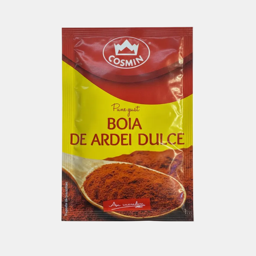 Sachet de paprika doux Cosmin 20 g, épicerie balkanique