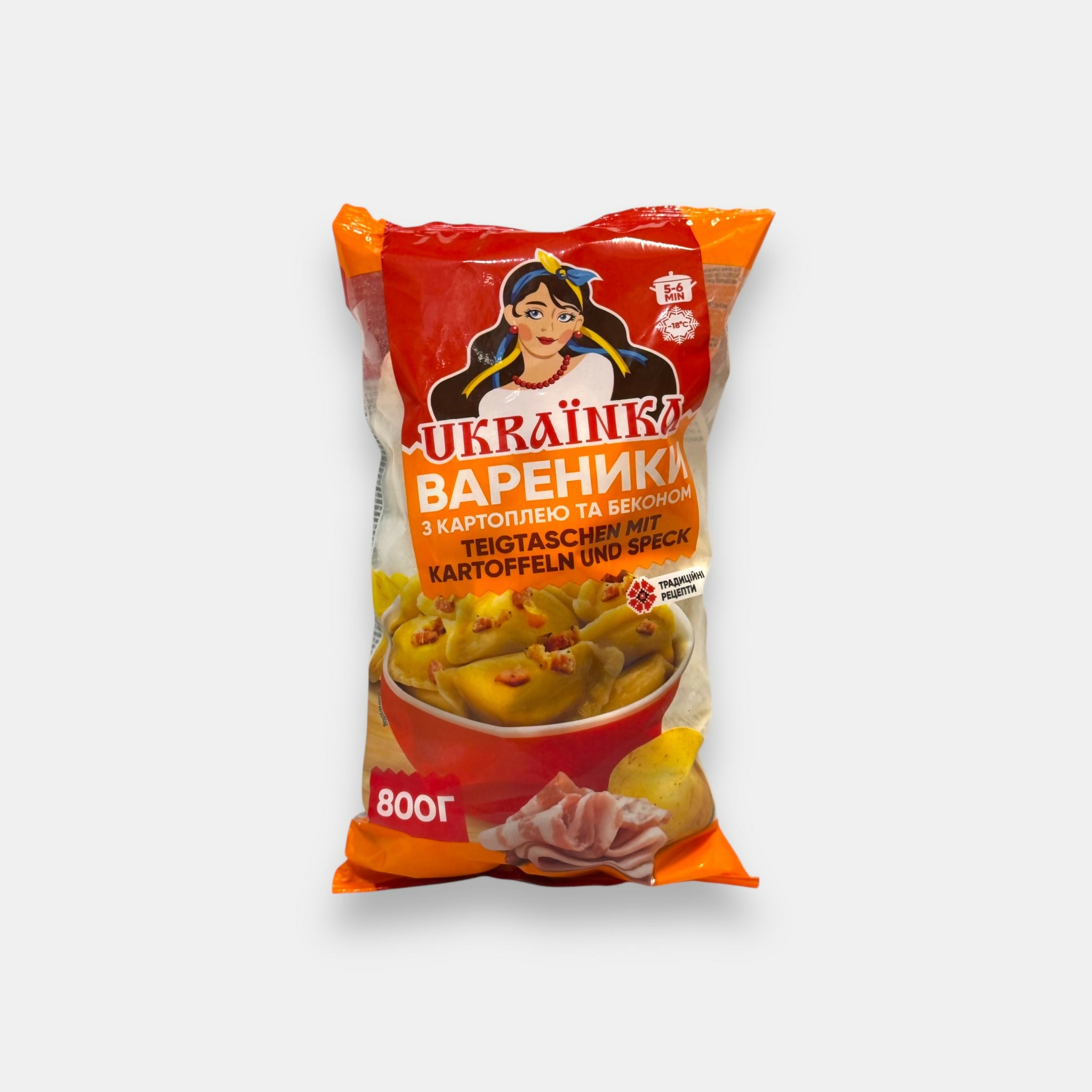 Varenikis aux pommes de terre et au bacon, «Ukrainka», 800 g