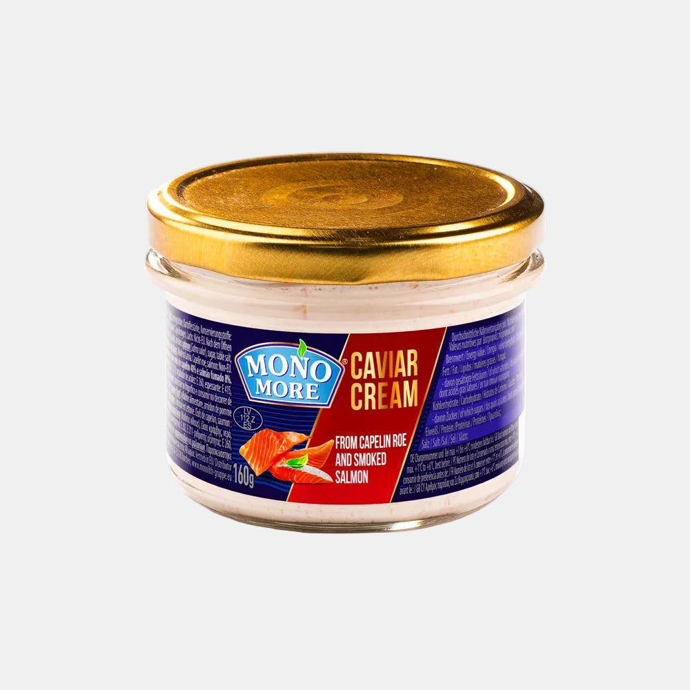 Tartinade aux œufs de capelan et au saumon fumé, "MonoMore", 160 g