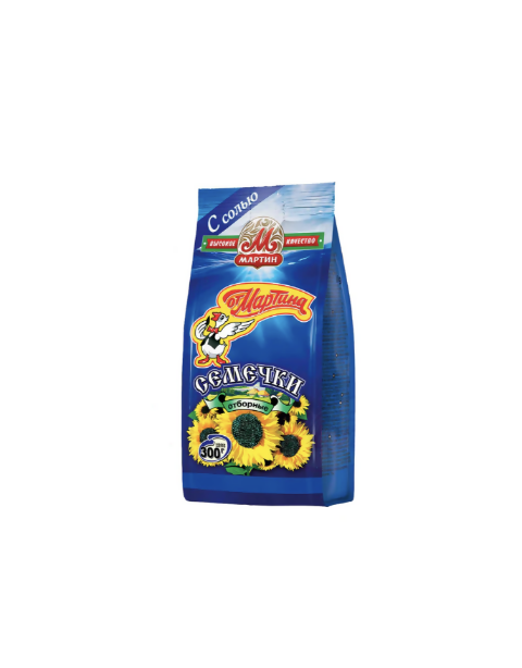 Sachet de graines de tournesol au sel marin sélectionné «Ot Martina» 300 g, épicerie d'Europe de l'Est