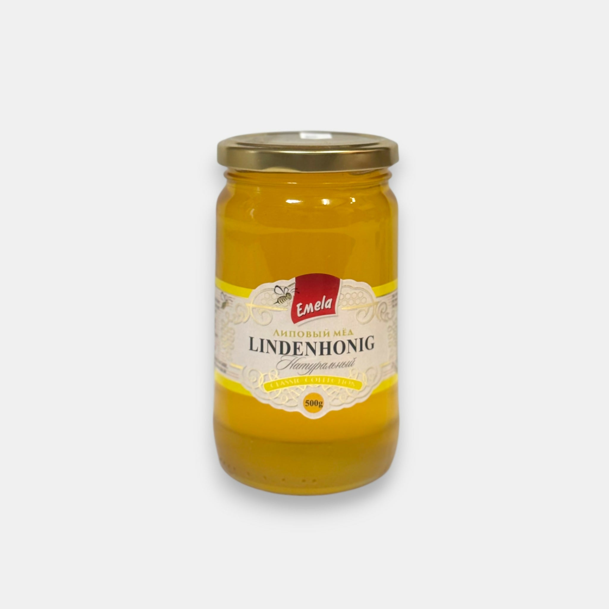 Pot de miel de tilleul Emela 500 g – parfum floral