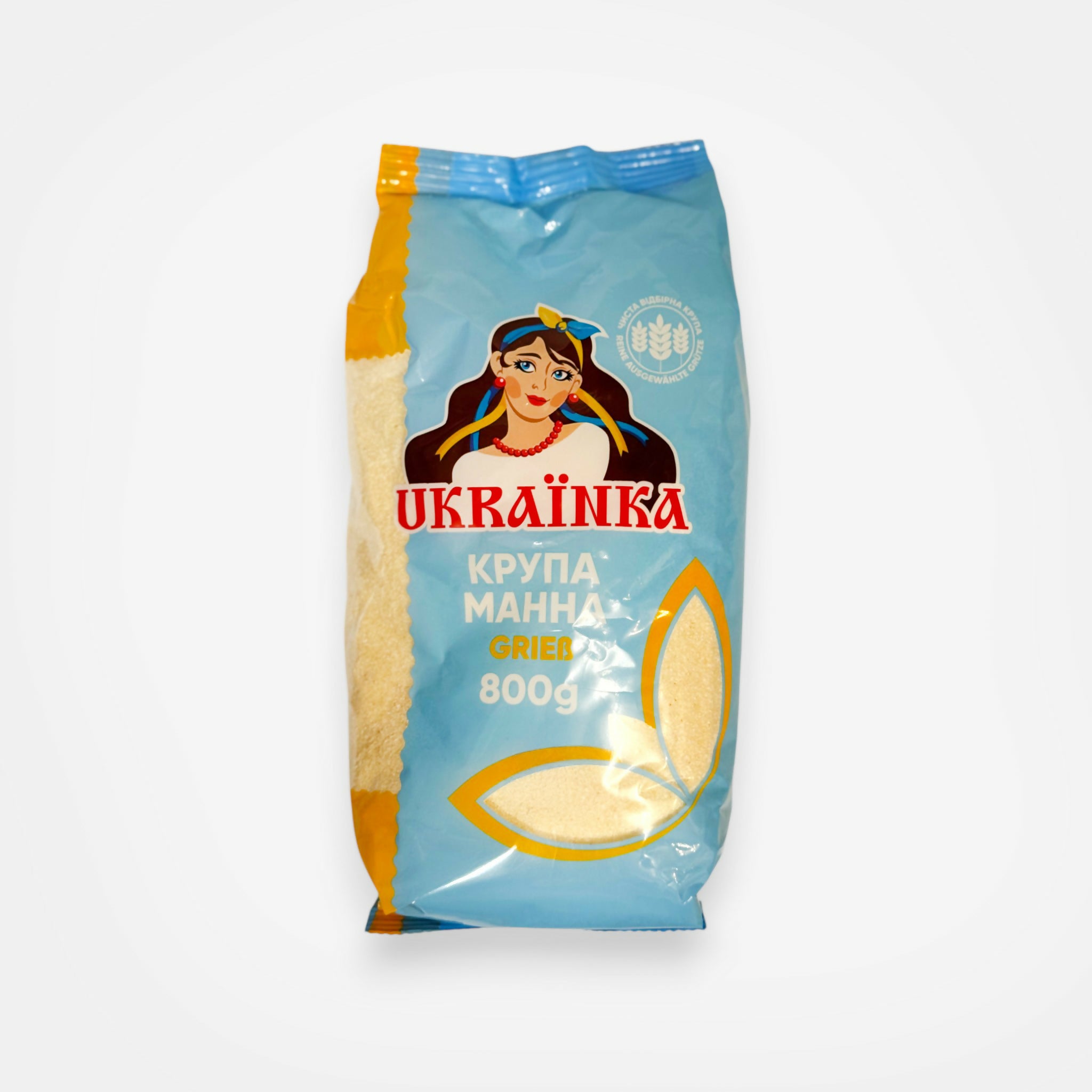 Semoule de blé Ukrainka dans un sachet de 800 g – produit d'Europe de l'Est