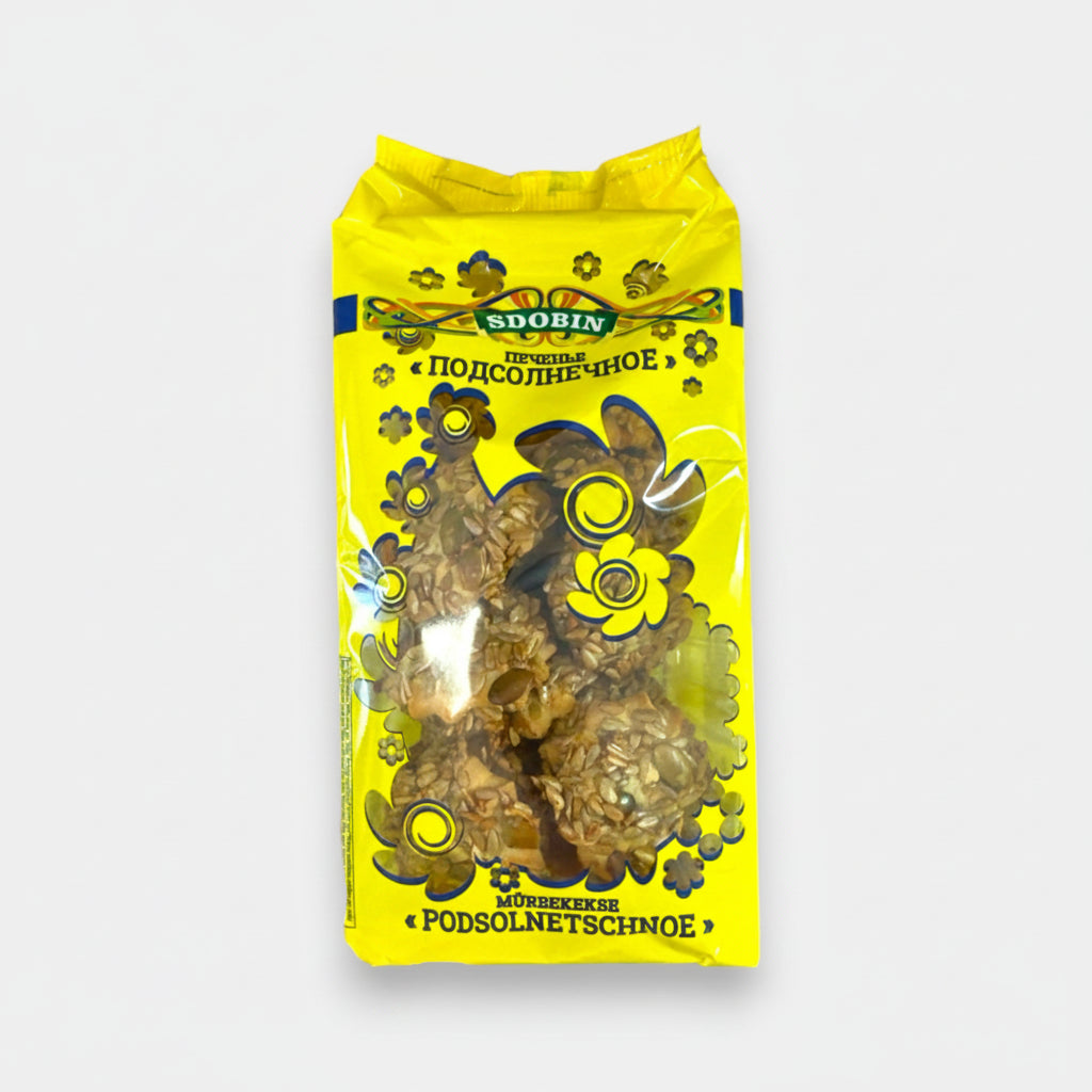 Biscuits sablés aux graines de tournesol « Podsolnetschnoe », « Sdobin », 300 g