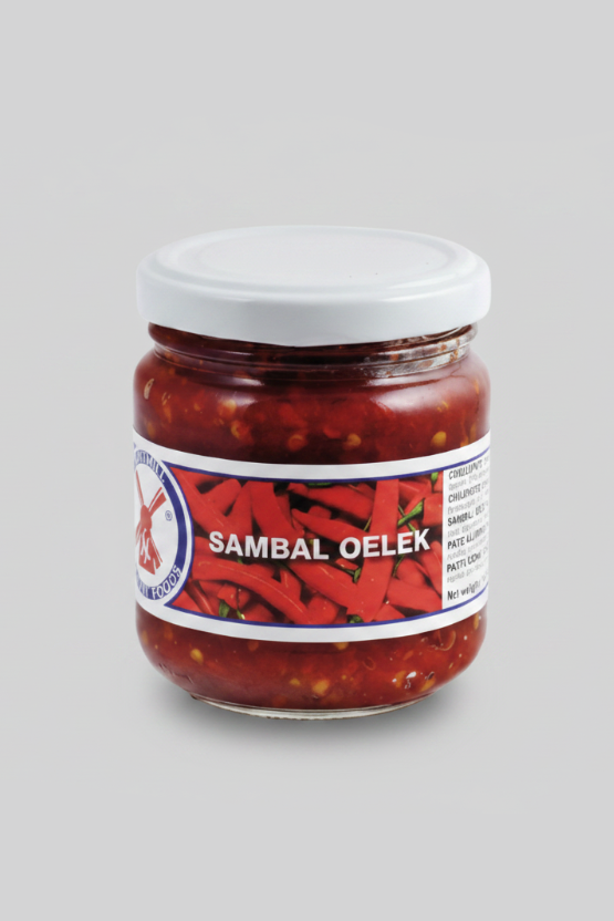 Pot de pâte de piment Sambal Oelek Windmill 200 g, condiment asiatique épicé