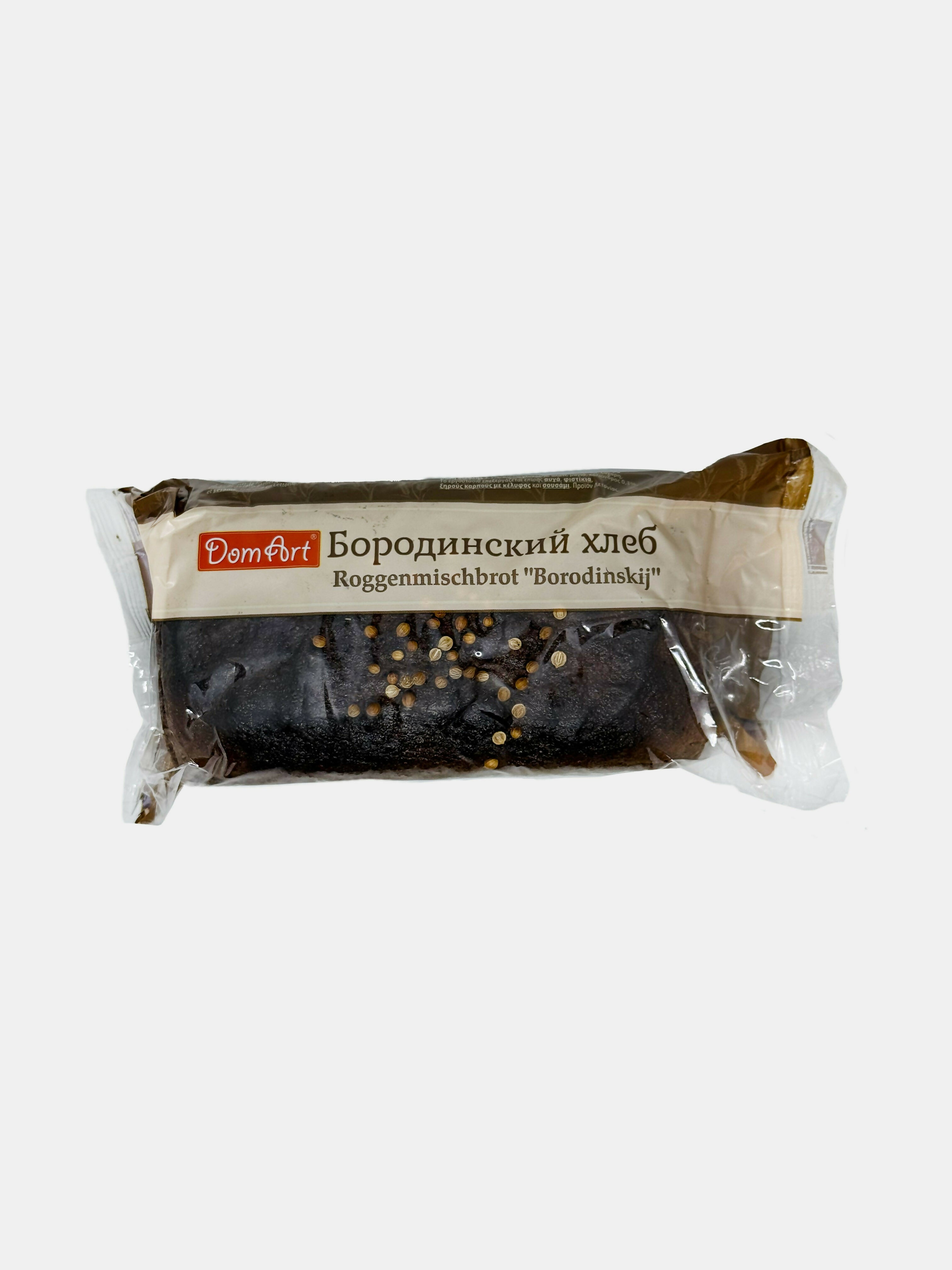 Pain Borodinski frais 350 g, pain de seigle noir à la coriandre, épicerie d'Europe de l'Est