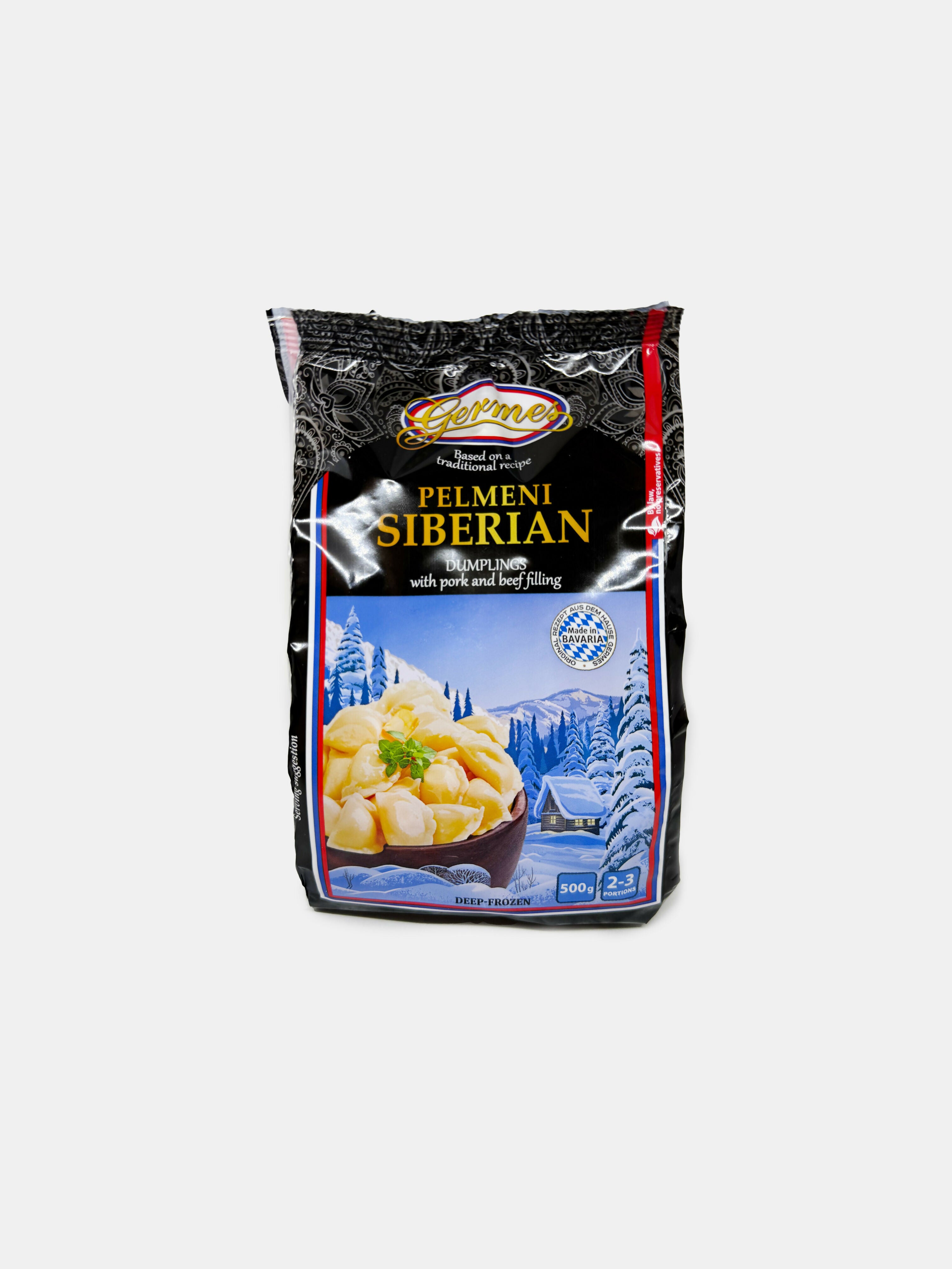 Pelmenis "Sibirskie", "Germes", 500 g