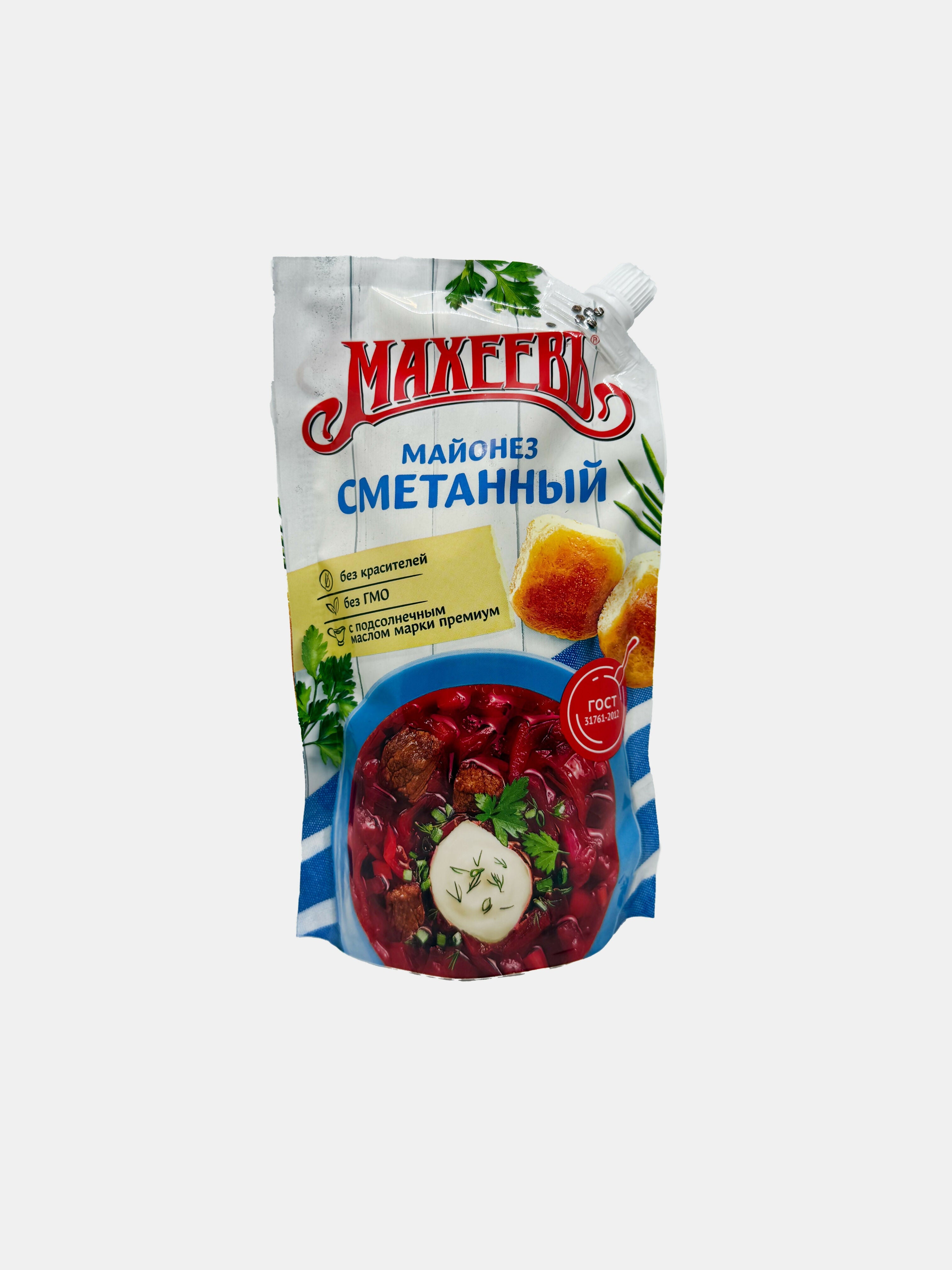 Mayonnaise Smetannij Maheev 380 g – sauce russe en sachet