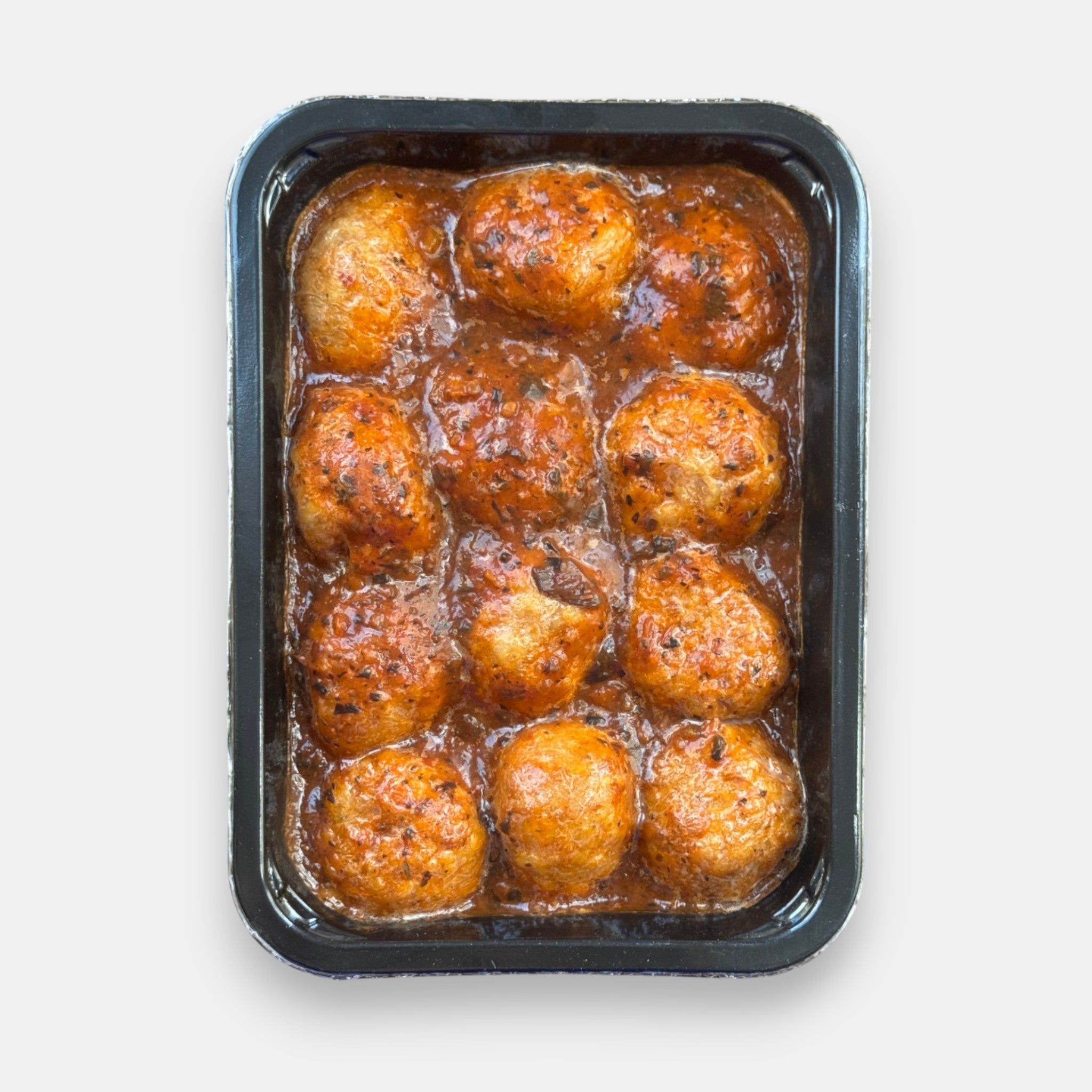 Тефтели «Мамины» из говядины и курицы с соусом «Болоньезе», замороженные, «Balkanika Delice», 450 г