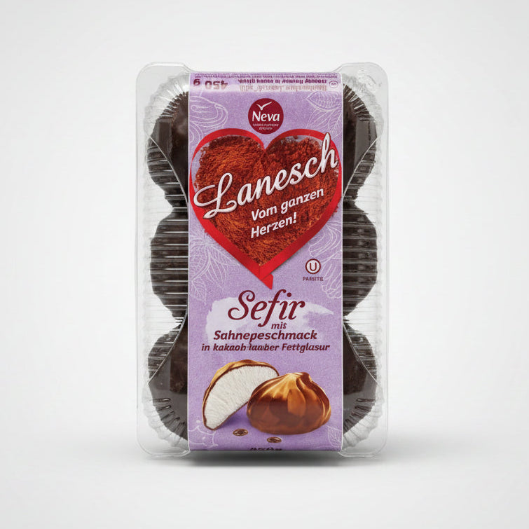 Guimauve glacée à la crème Lanesch 450 g, douceur d'Europe de l'Est, épicerie slave