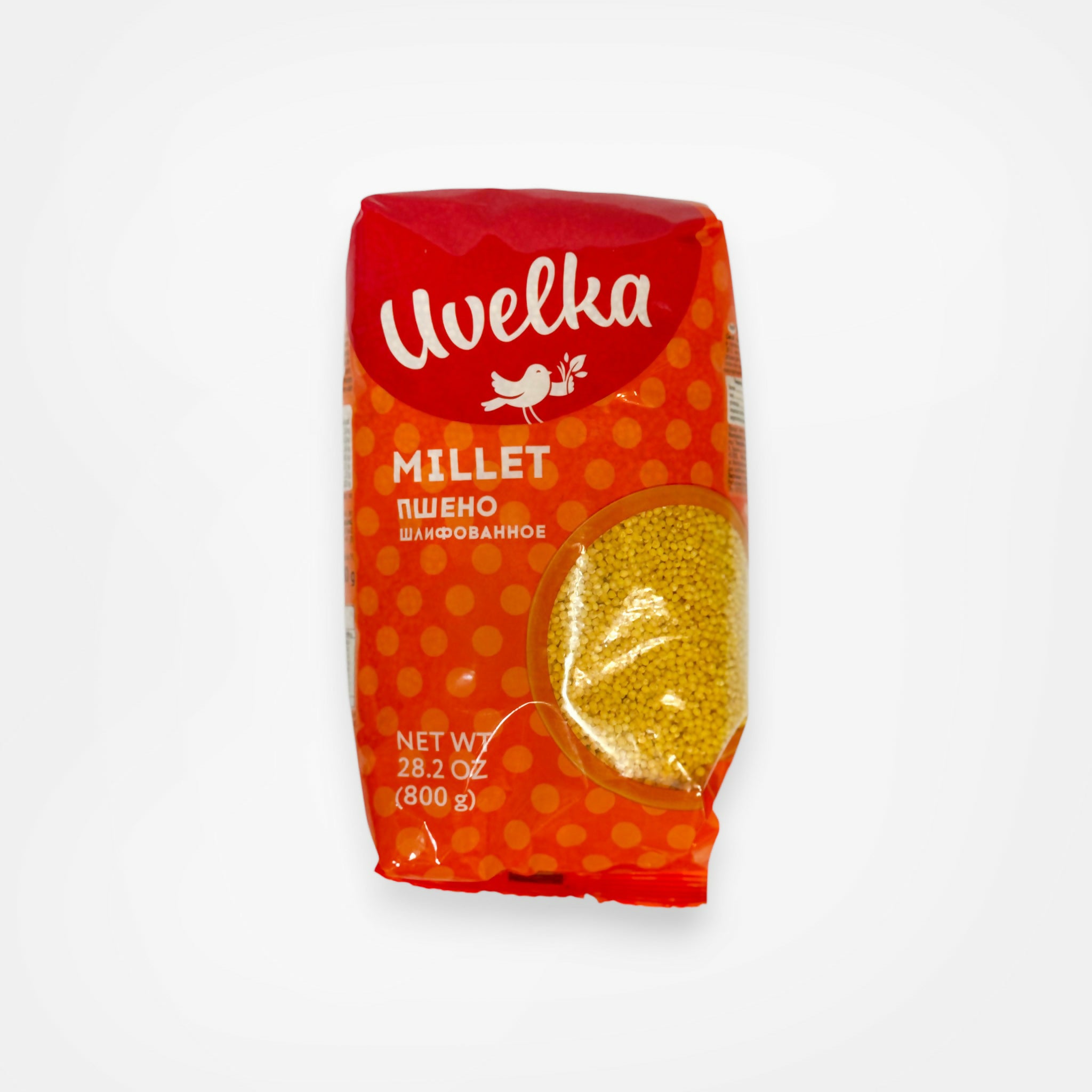 Millet décortiqué Uvelka 800 g – paquet de céréales traditionnelles russes