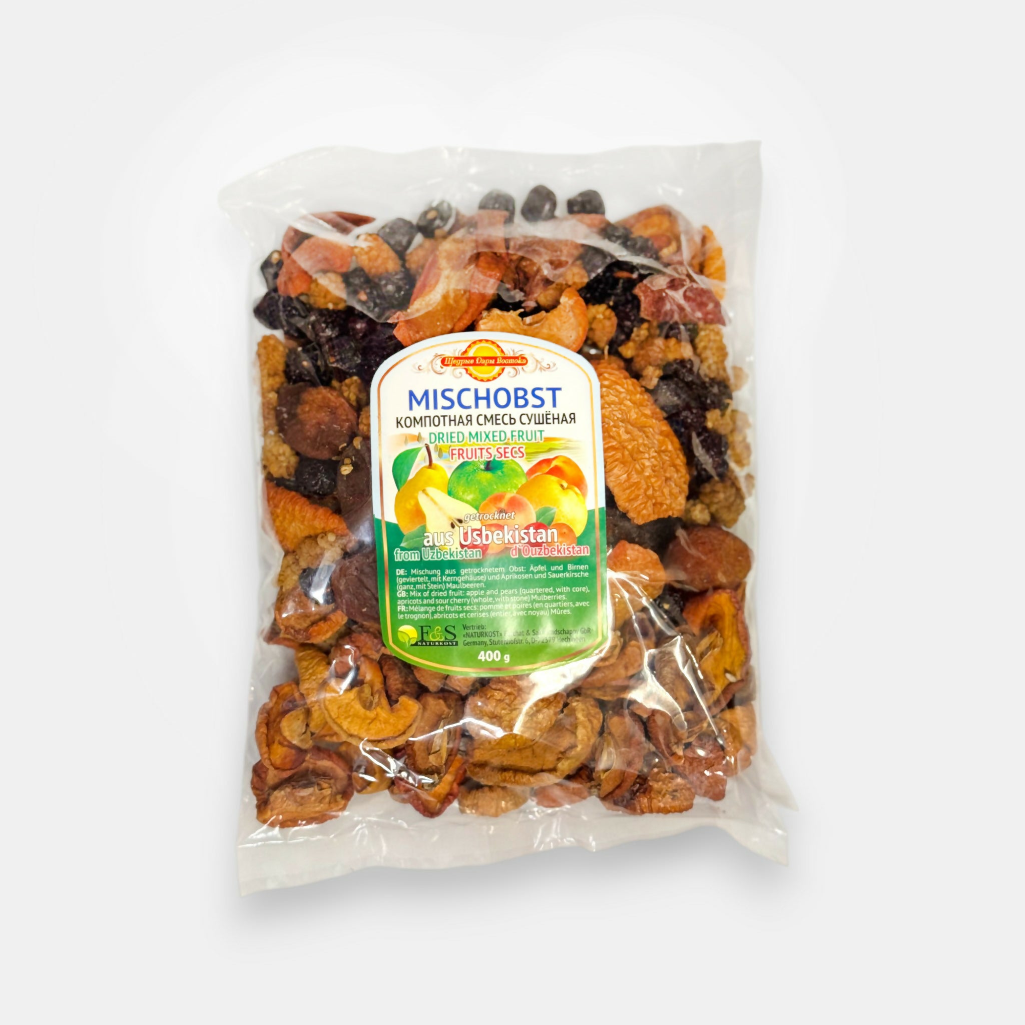 Mélange pour compote, «Shchedrye Dary Vostoka», 400 g