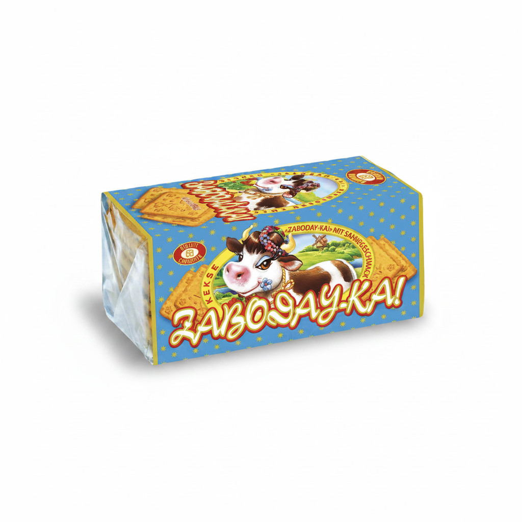 Paquet de biscuits «Zaboday-ka» 180 g, épicerie d'Europe de l'Est
