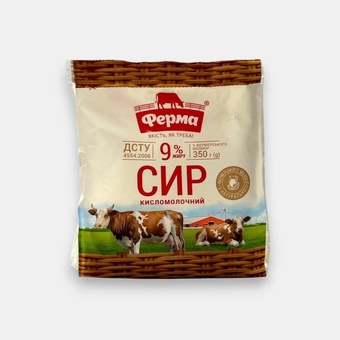 Fromage blanc 9 %, «Ferma», 350 g