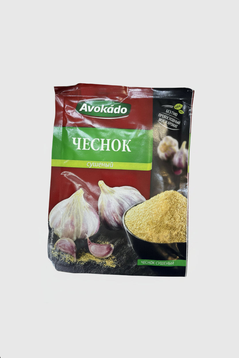 Sachet d'ail séché Avokado 15 g, épice d'Europe de l'Est