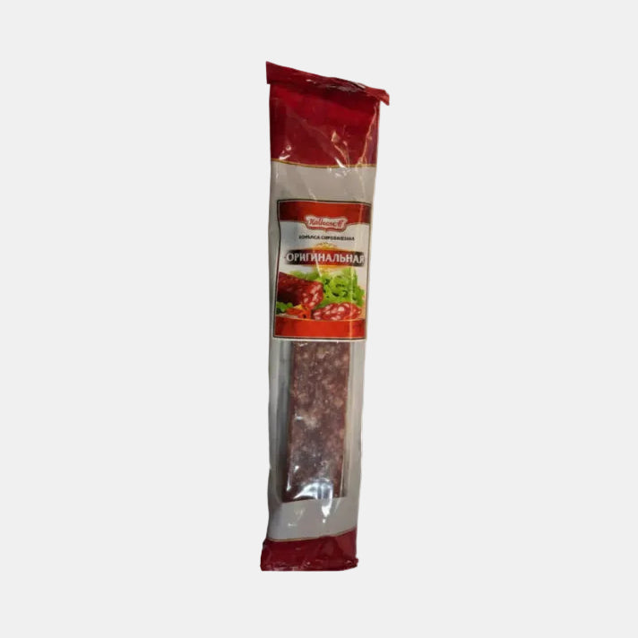 Saucisson sec Originalnaya Kolbassoff 200 g — vue de face de l'emballage