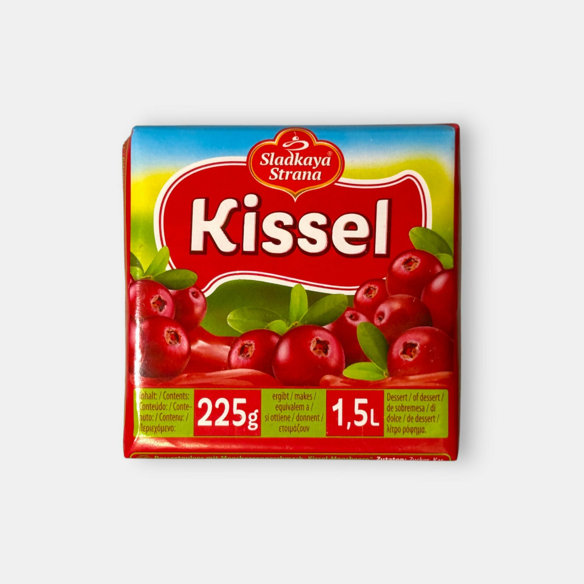Kissel à la canneberge, «Sladkaya Strana», 225 g