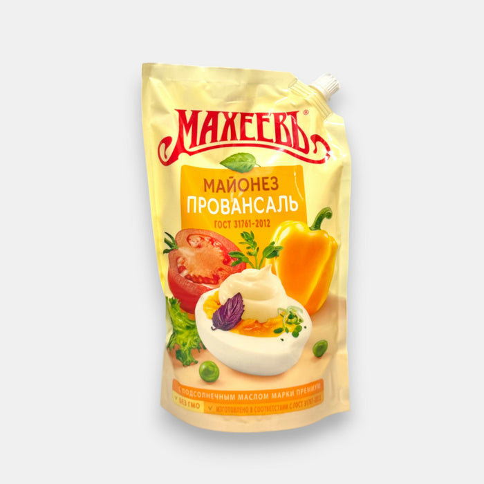 Pot de mayonnaise Makheev 770 g – sauce crémeuse d’origine russe
