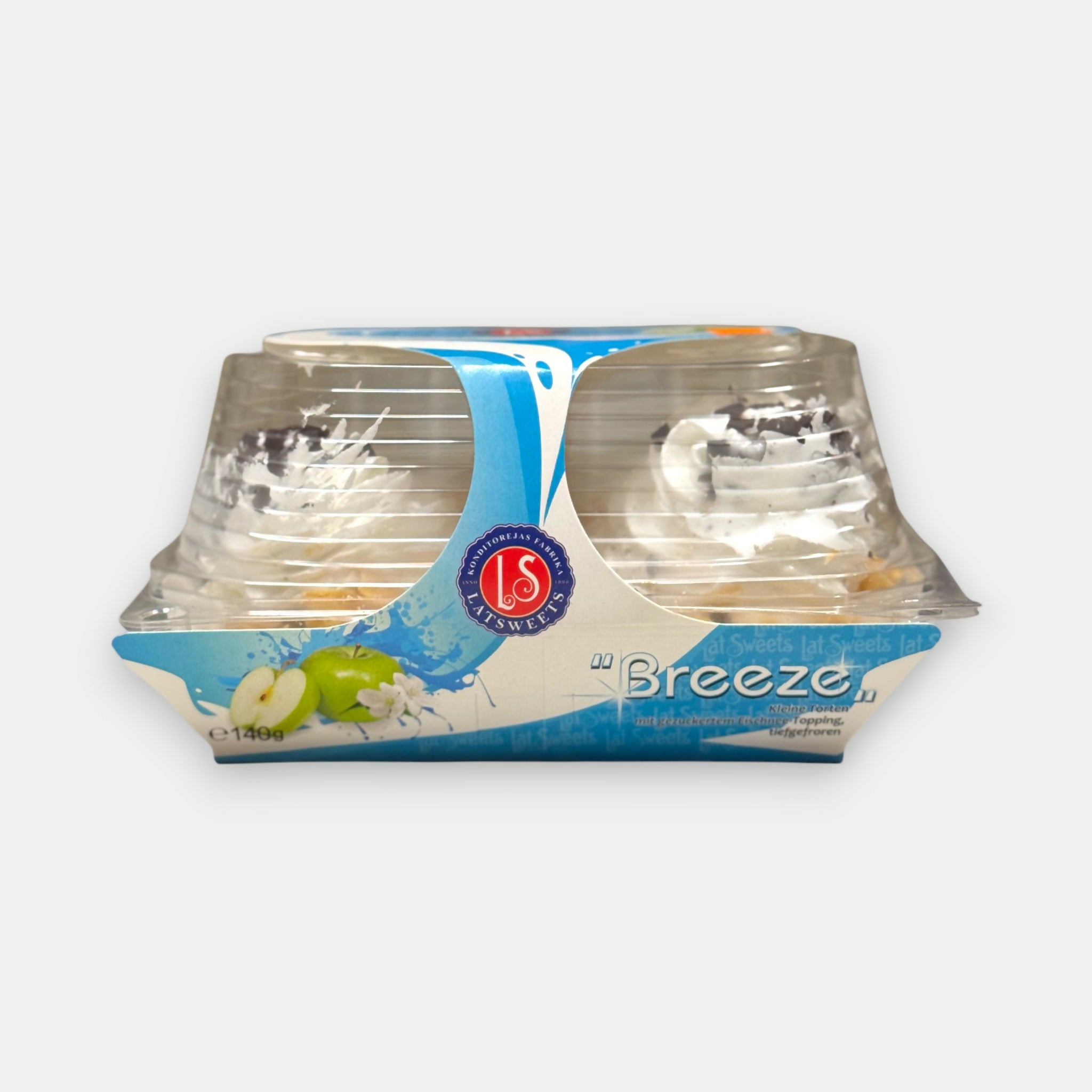 Tartelettes Korzinochka surgelées à la confiture de pomme Latsweets, dessert traditionnel emballé, spécialité d’épicerie slave sur Pomo.bio, livraison rapide à Paris