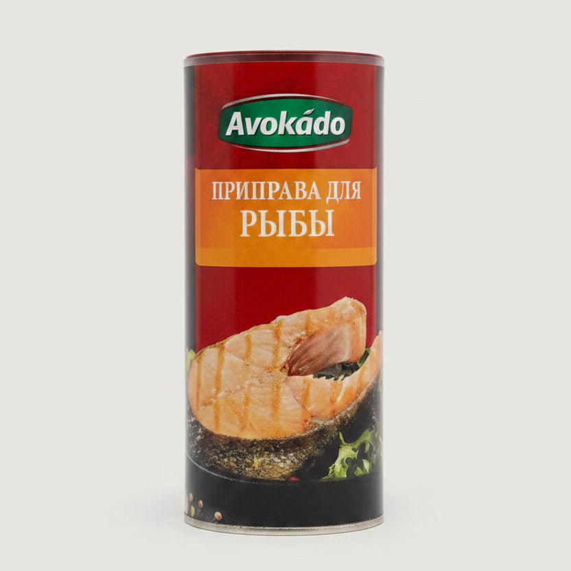 Assaisonnement pour poisson Avokado 160 g, mélange d'épices d'Europe de l'Est