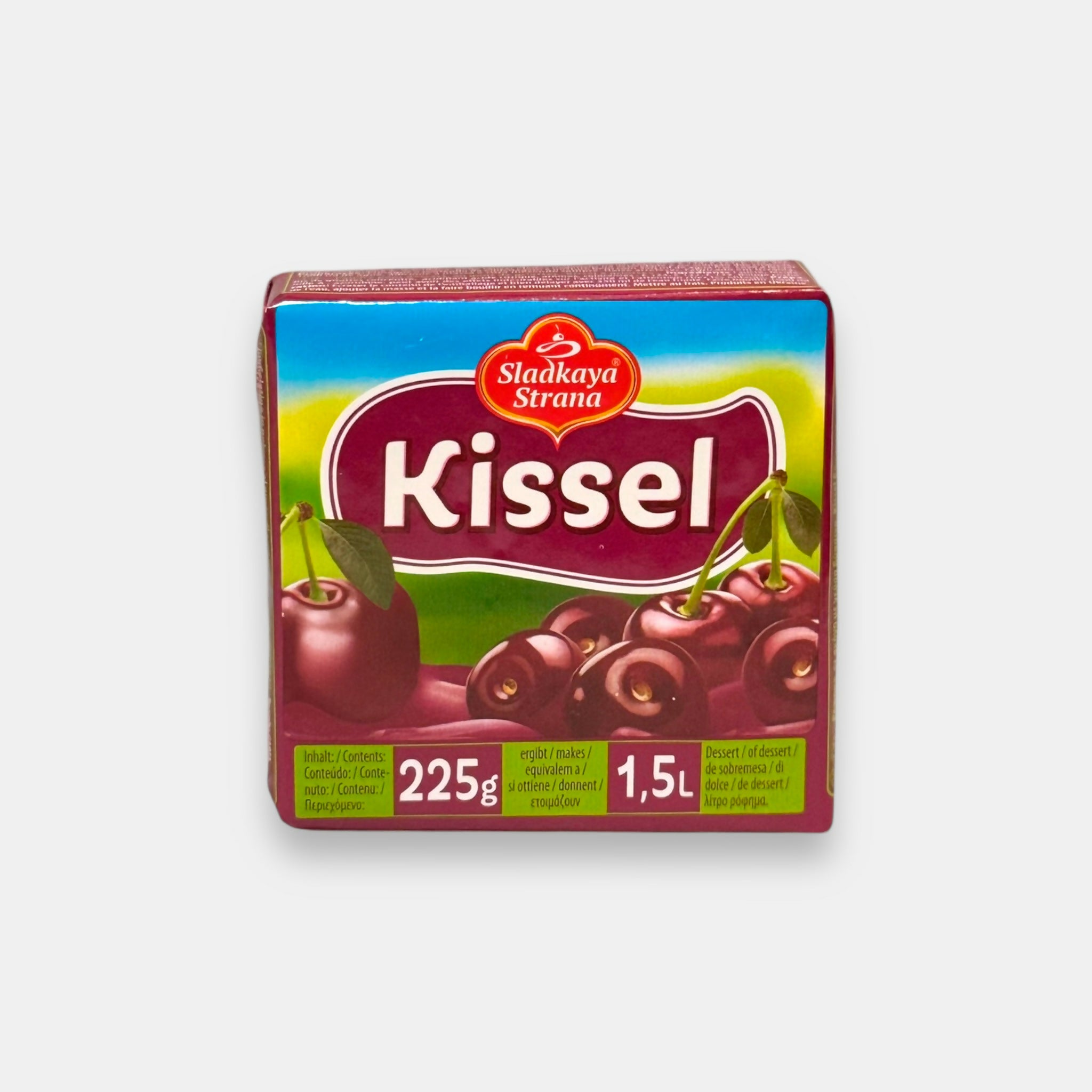 Kissel saveur cerise, «Sladkaya Strana», 225 g