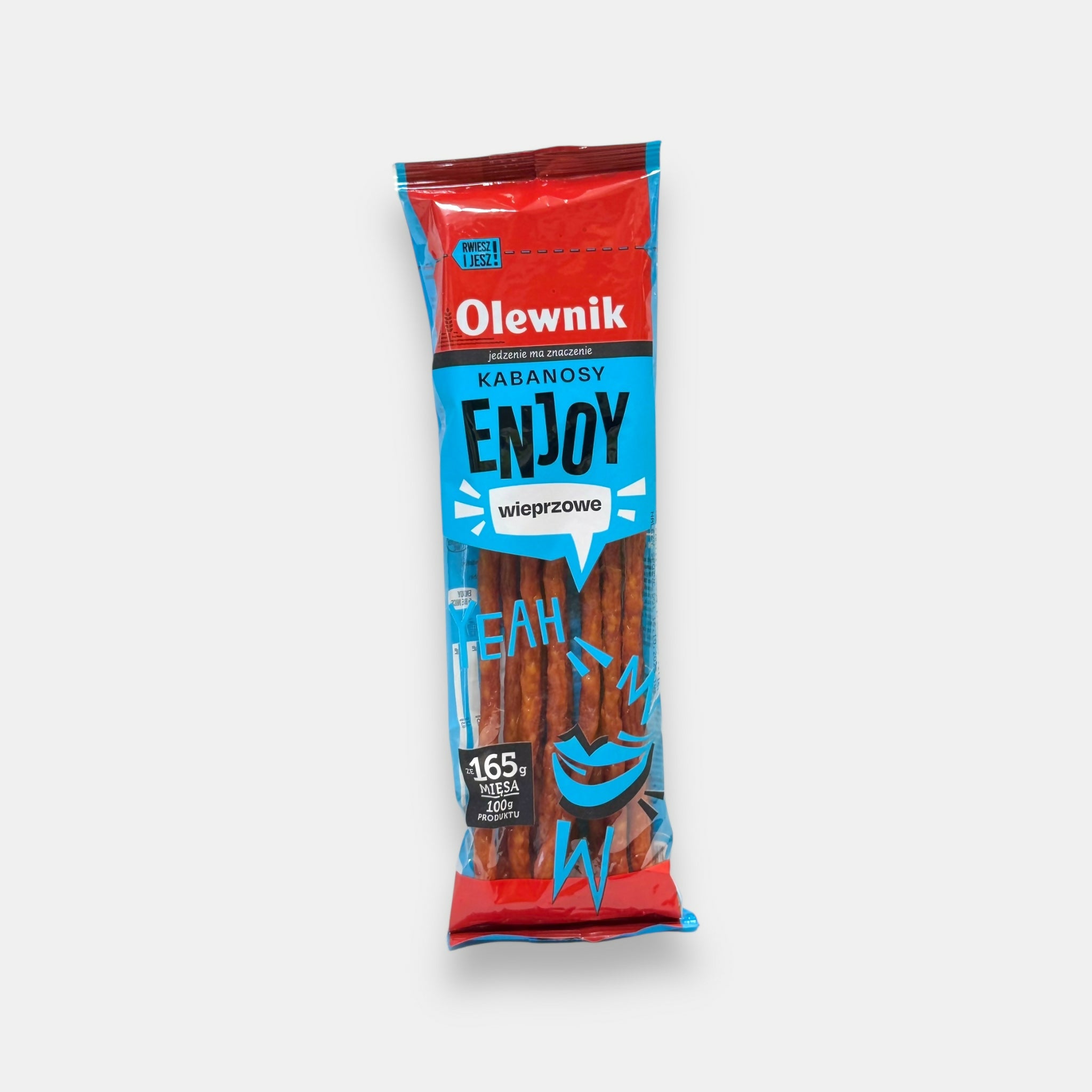 Saucisses kabanos pur porc, «Olewnik», 90 g