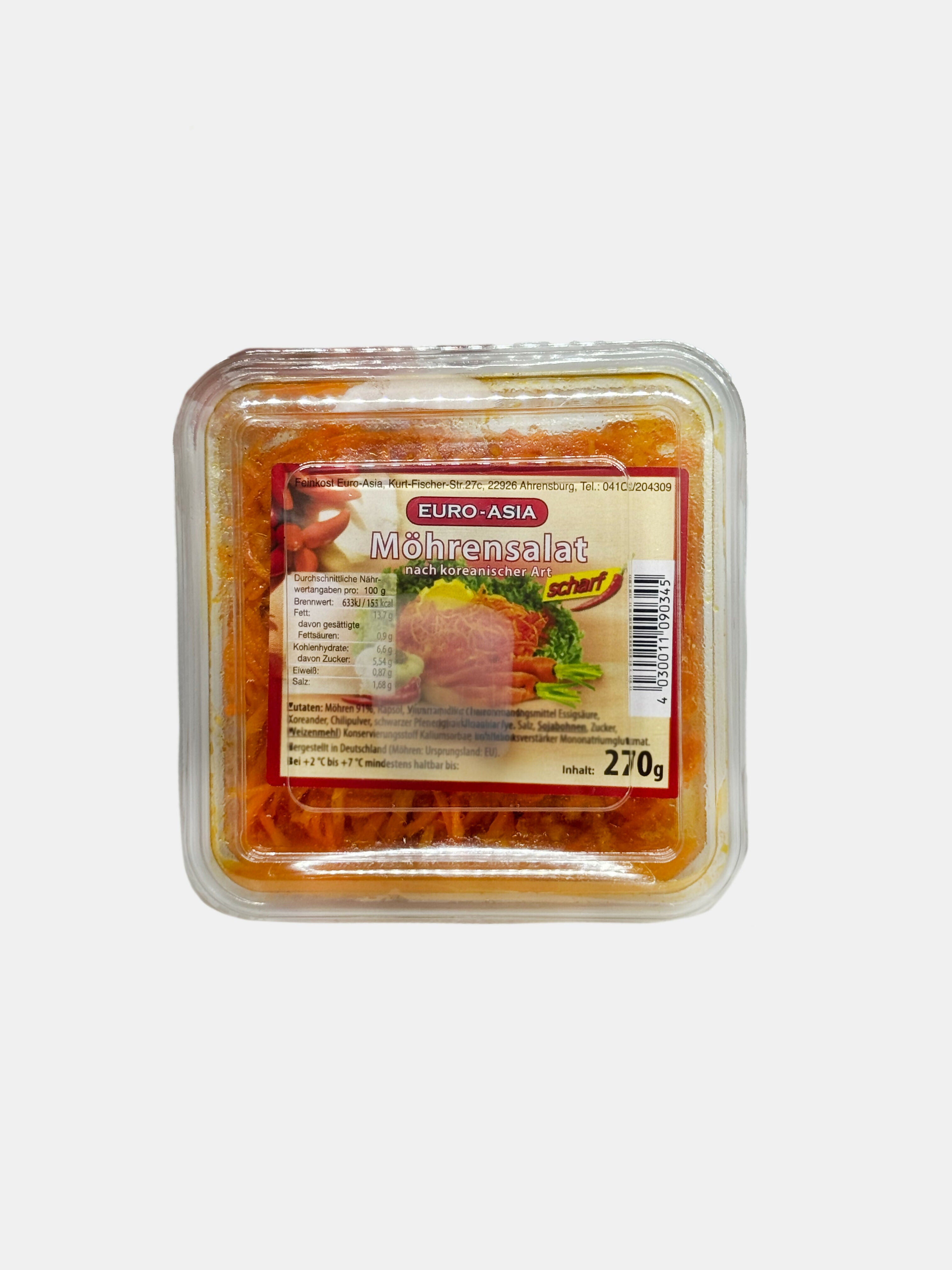 Carottes à la coréenne, "Euro-Asia", 270 g