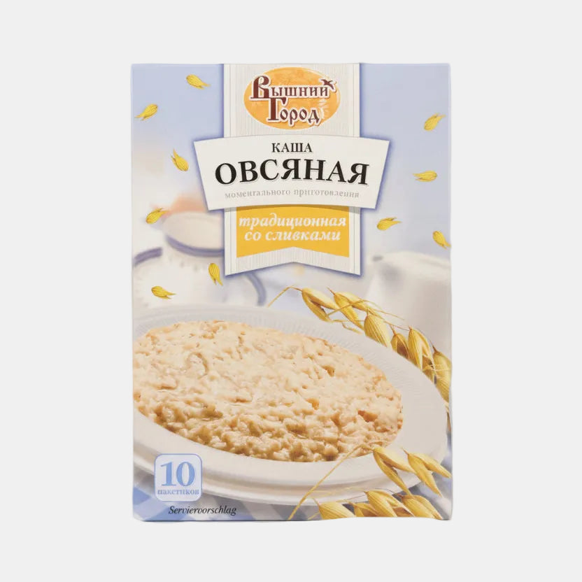 Flocons d'avoine à la crème «Vishnij Gorod» 410 g, produit d'Europe de l'Est, épicerie slave en ligne