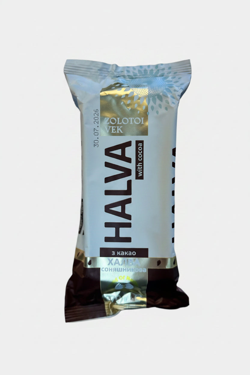 Halva de tournesol fantaisie «Zolotoy Vek» 270 g, épicerie d'Europe de l'Est