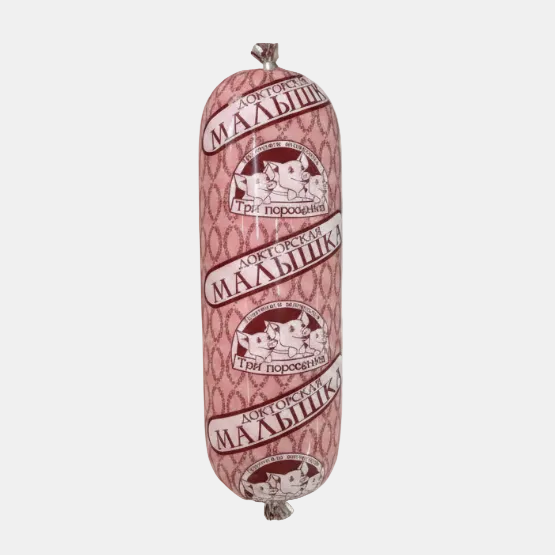 Saucisse cuite Doktorskaya Malyshka Tri Porosenka 500 g, épicerie slave