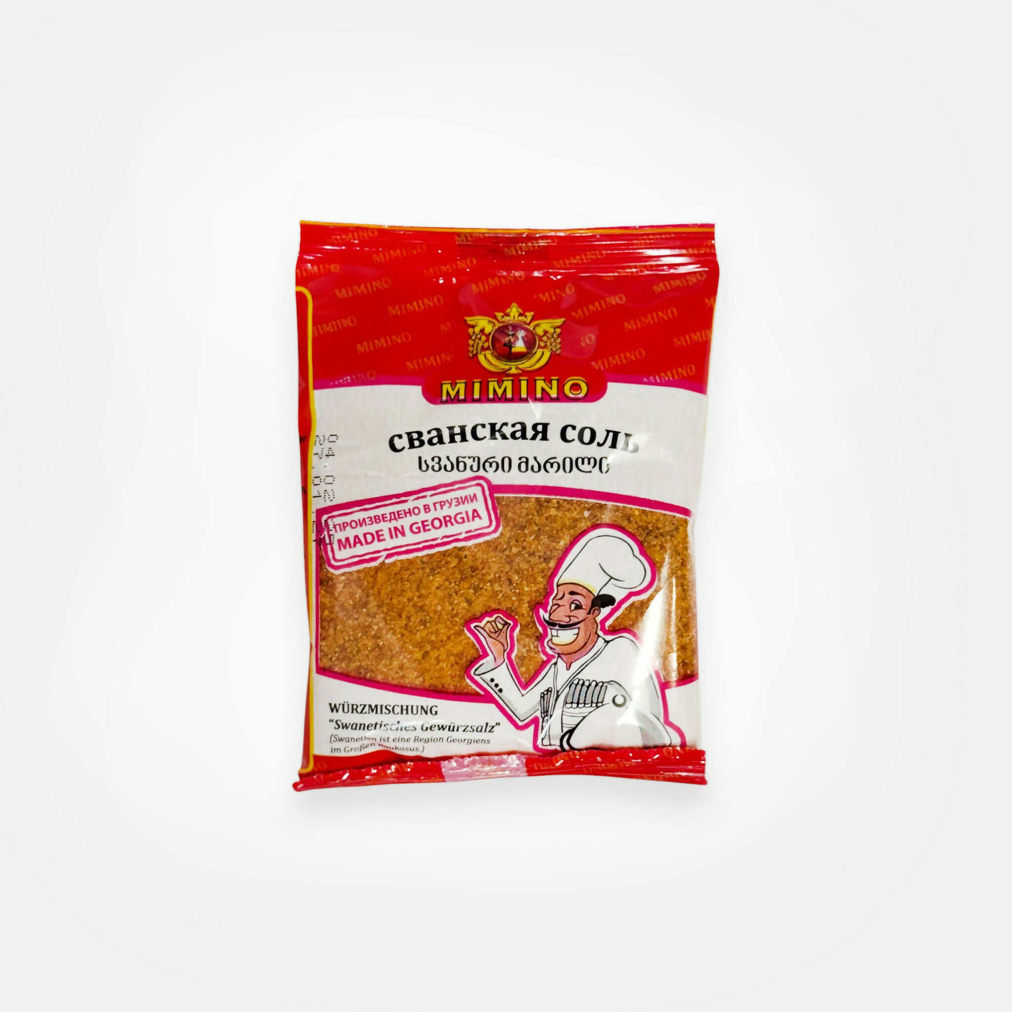 Sel de Svanétie «Mimino» 80 g, mélange d'épices caucasiennes traditionnelles de Géorgie