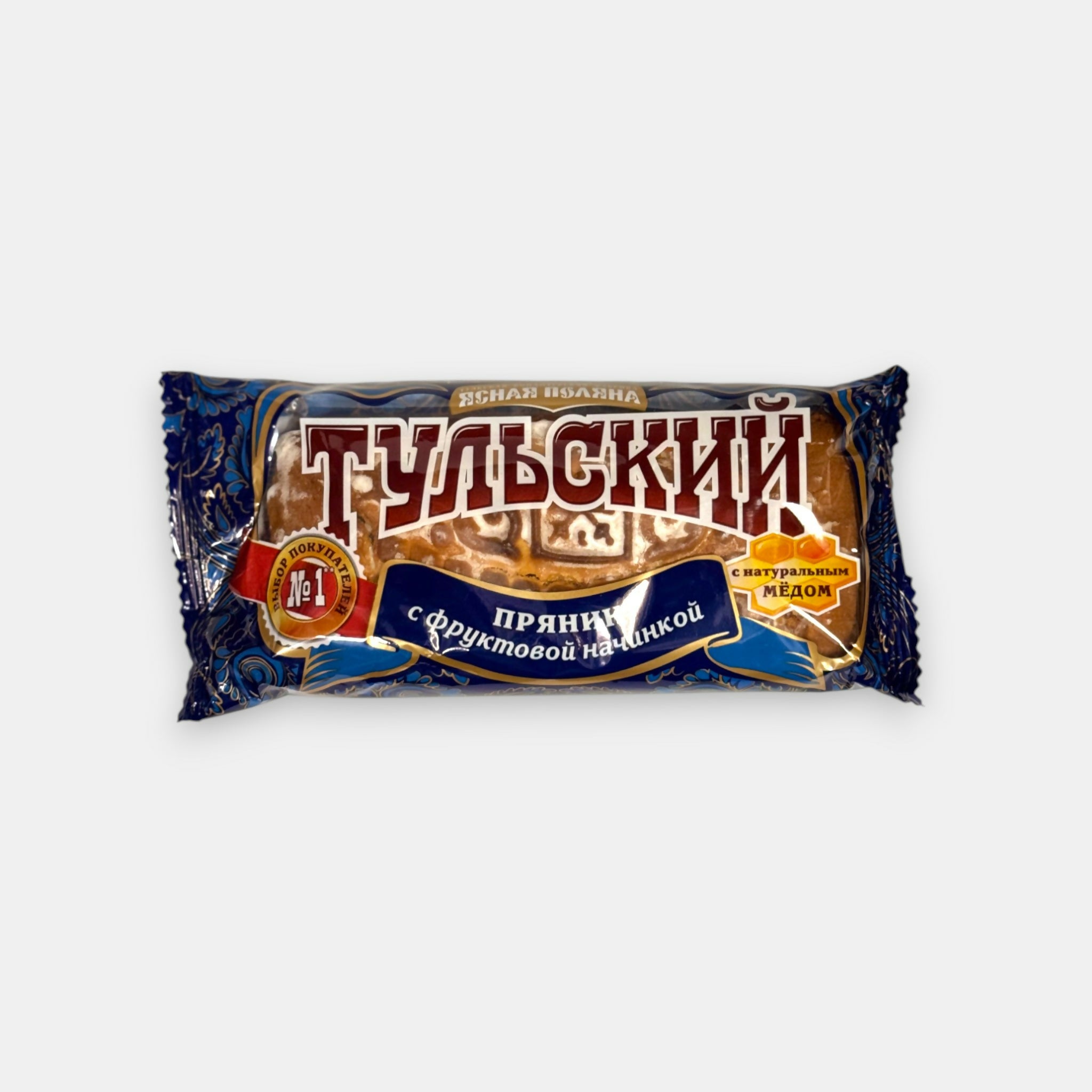 Pain d’épices de Toula à la confiture de fruits, «Yasnaya Polyana», 140 g