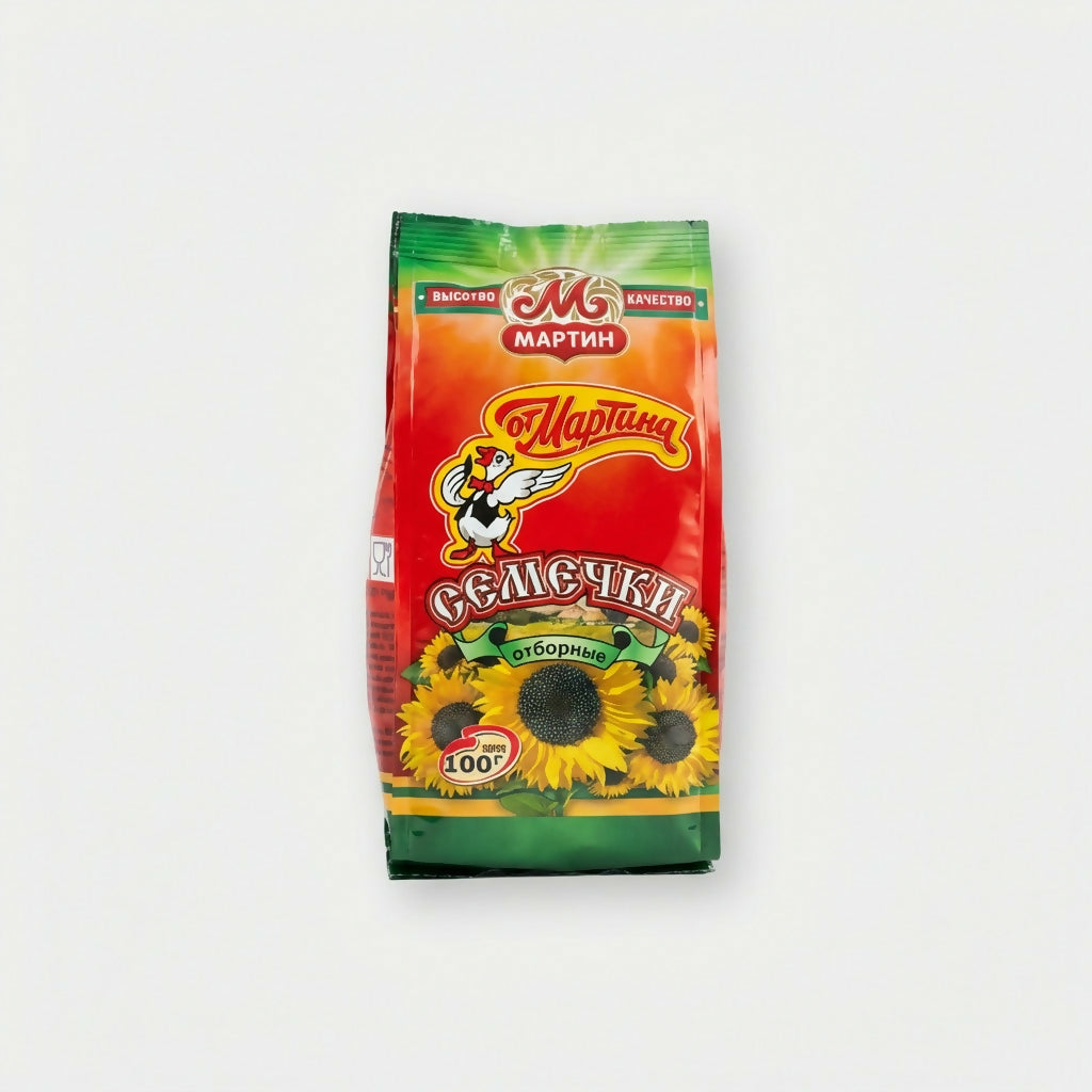 Sachet de graines de tournesol sélectionnées Ot Martina 100 g, épicerie d'Europe de l'Est