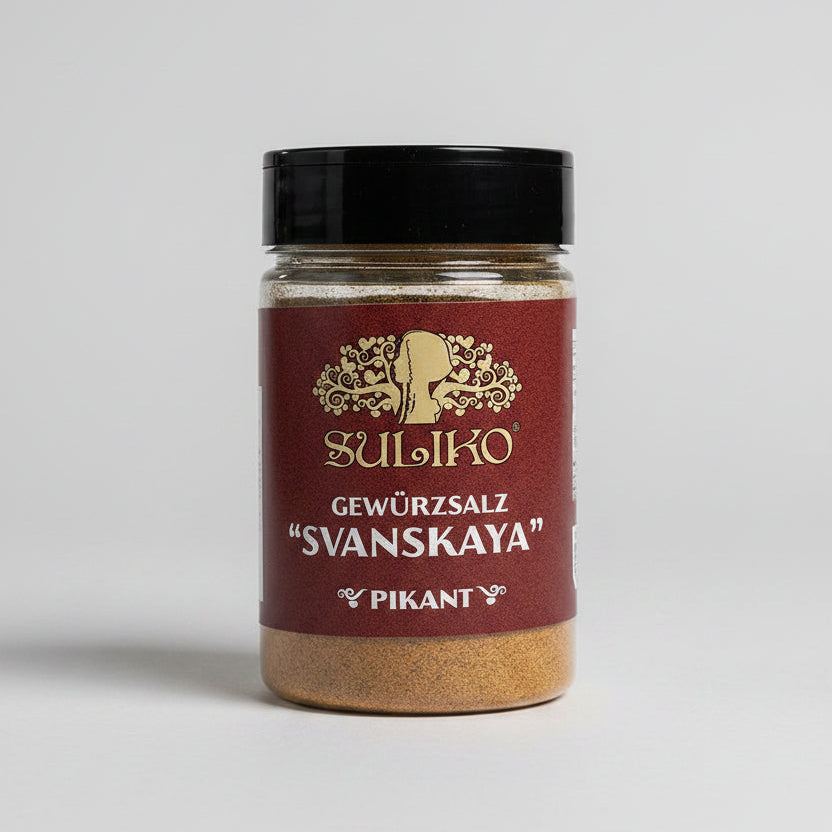 Sel épicé Svansky piquant «Suliko» 200 g, mélange d'épices géorgien traditionnel