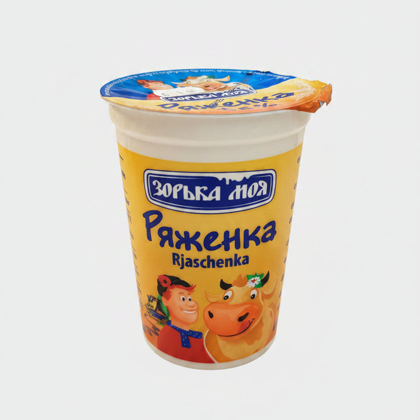 Yaourt au sirop de caramel Zorika Moia 500 g, produit d'Europe de l'Est
