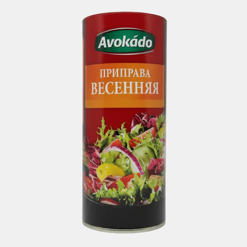 Assaisonnement printanier Avokado 160 g, mélange d'épices et herbes séchées, épicerie d'Europe de l'Est