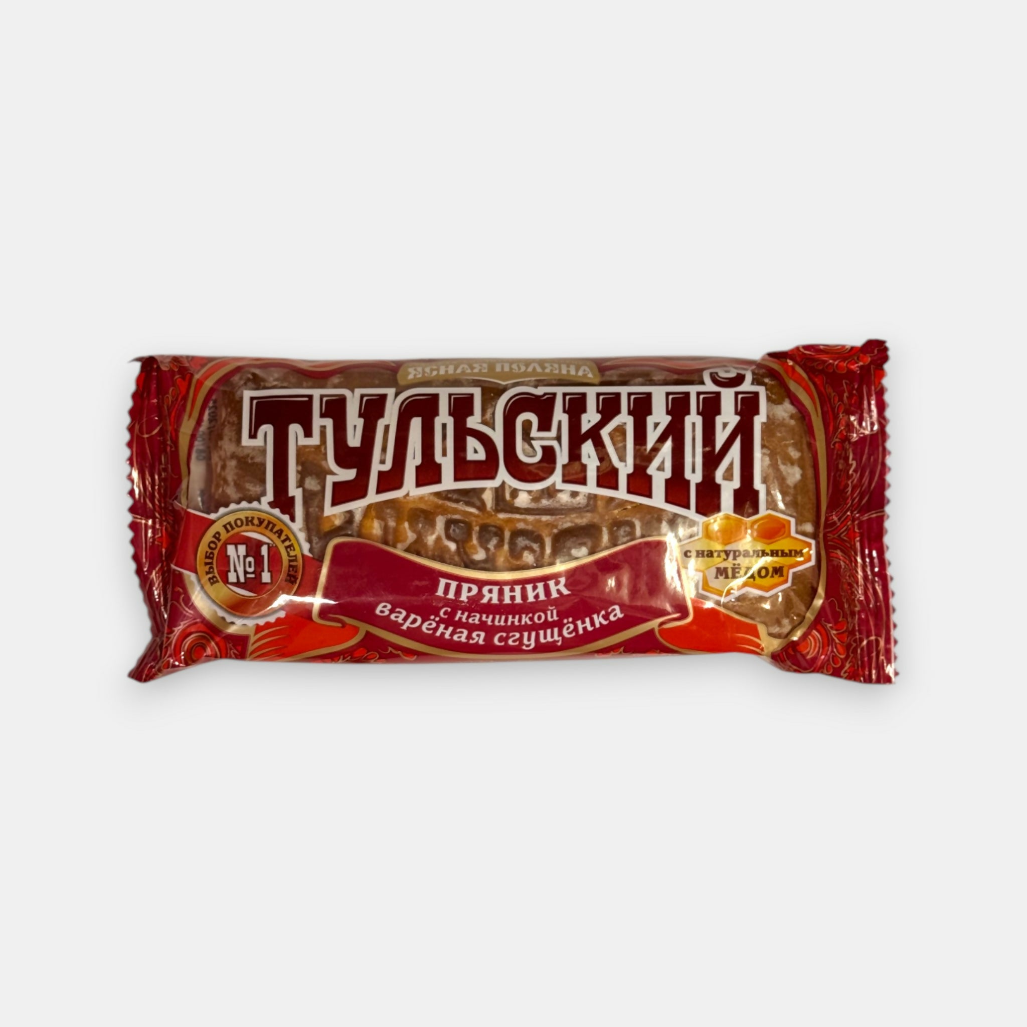 Pain d’épices de Toula au lait concentré, «Yasnaya Polyana», 140 g