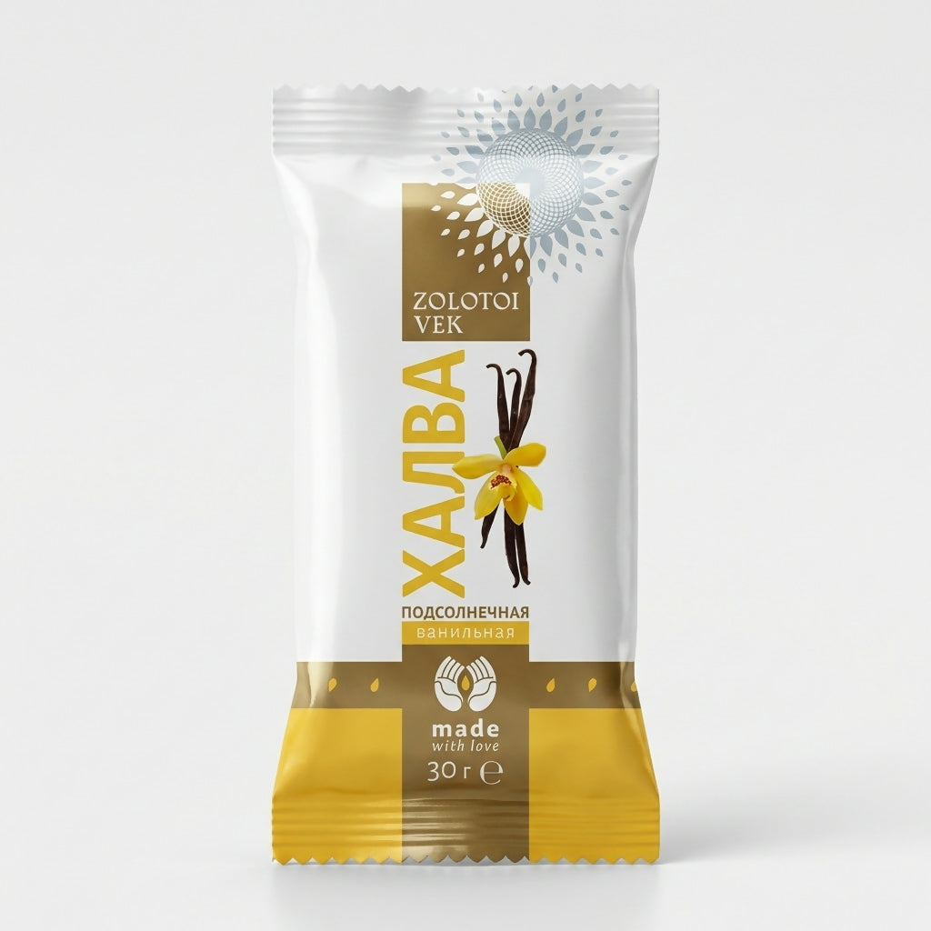 Bonbon halva vanille, «Zolotoy Vek», 30 g