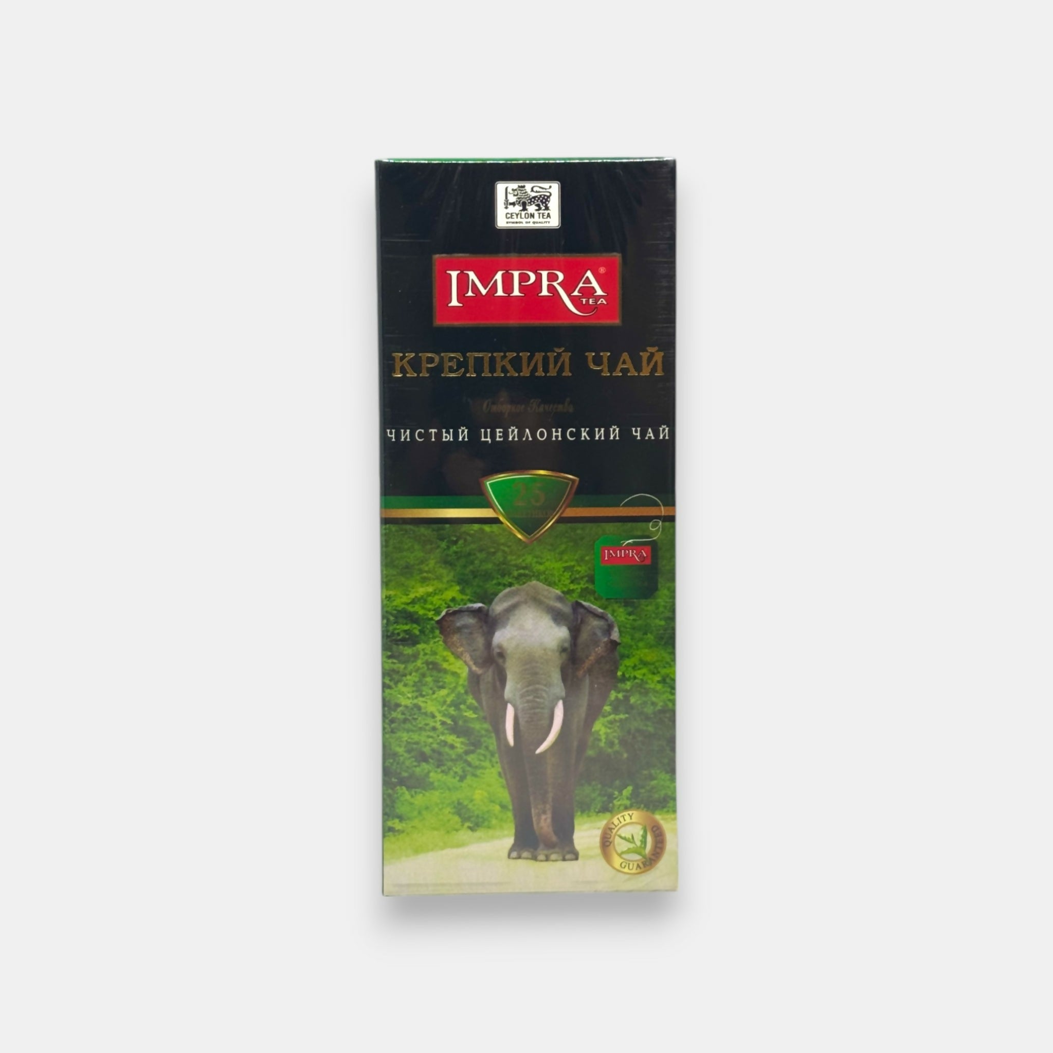 Thé noir «Krepkij», «Impra», 25 sachets