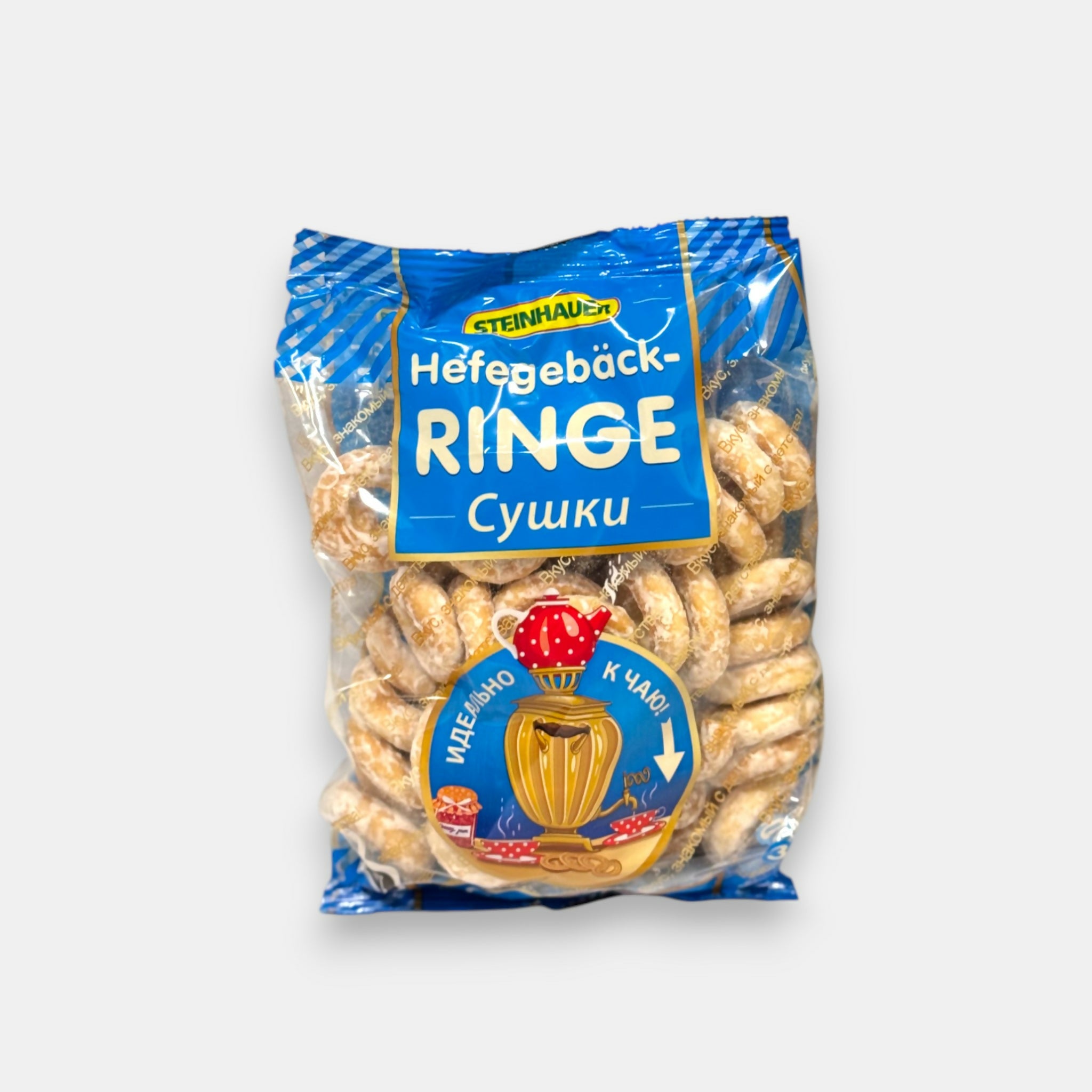 Anneaux de pain (Sushki) «Snejinka» en glaçage sucré, «Steinhauer», 300 g