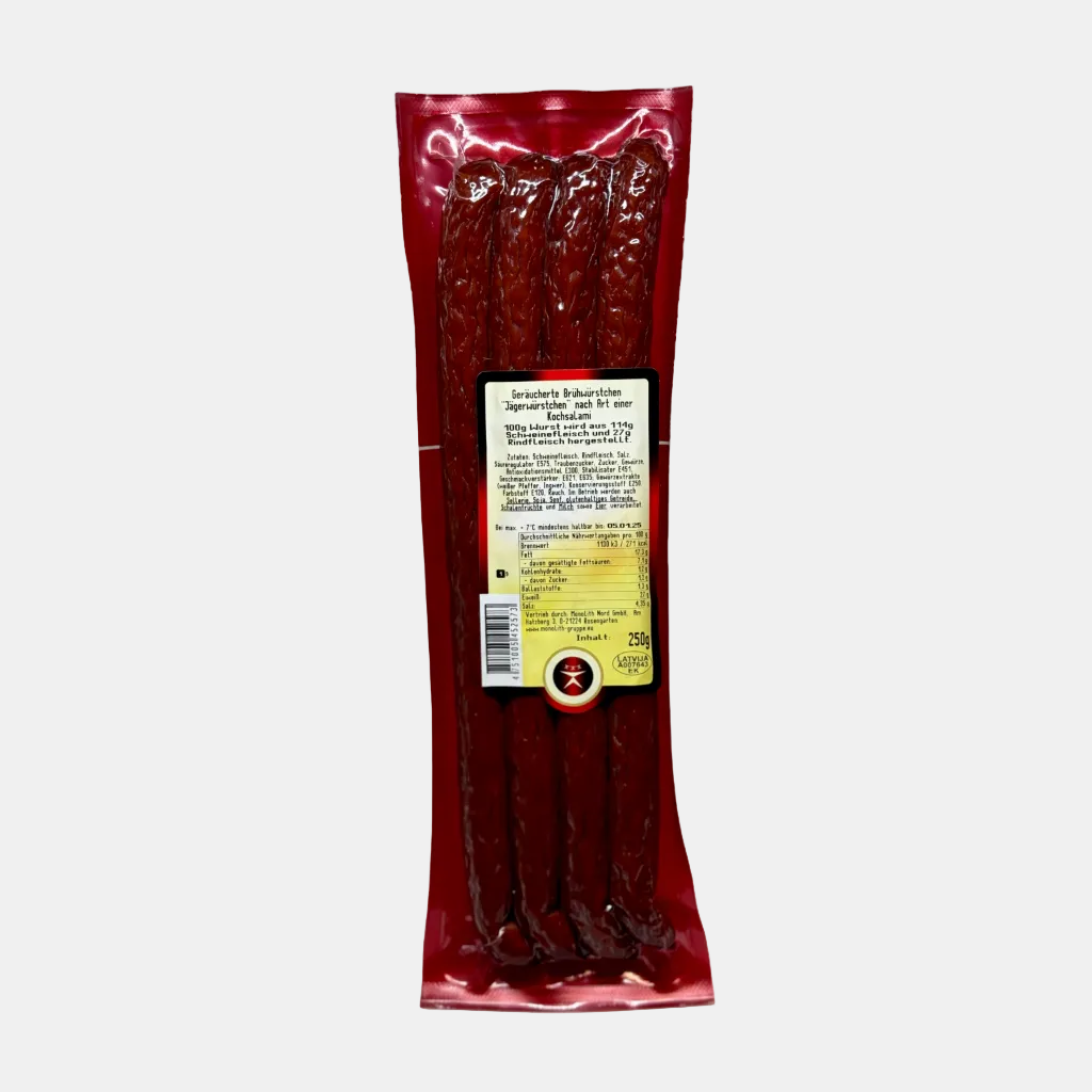 Saucisses fumées "Ohotnich'i", "Monolith", 250 g