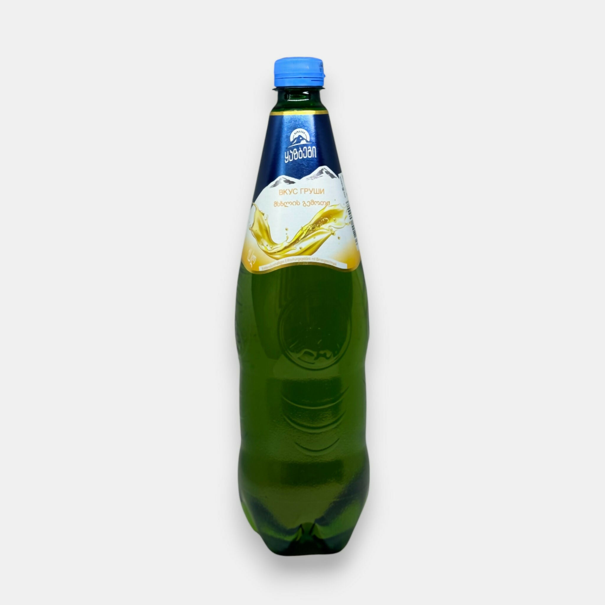 Limonade saveur poire Kazbegi 1 L – boisson gazeuse géorgienne en bouteille
