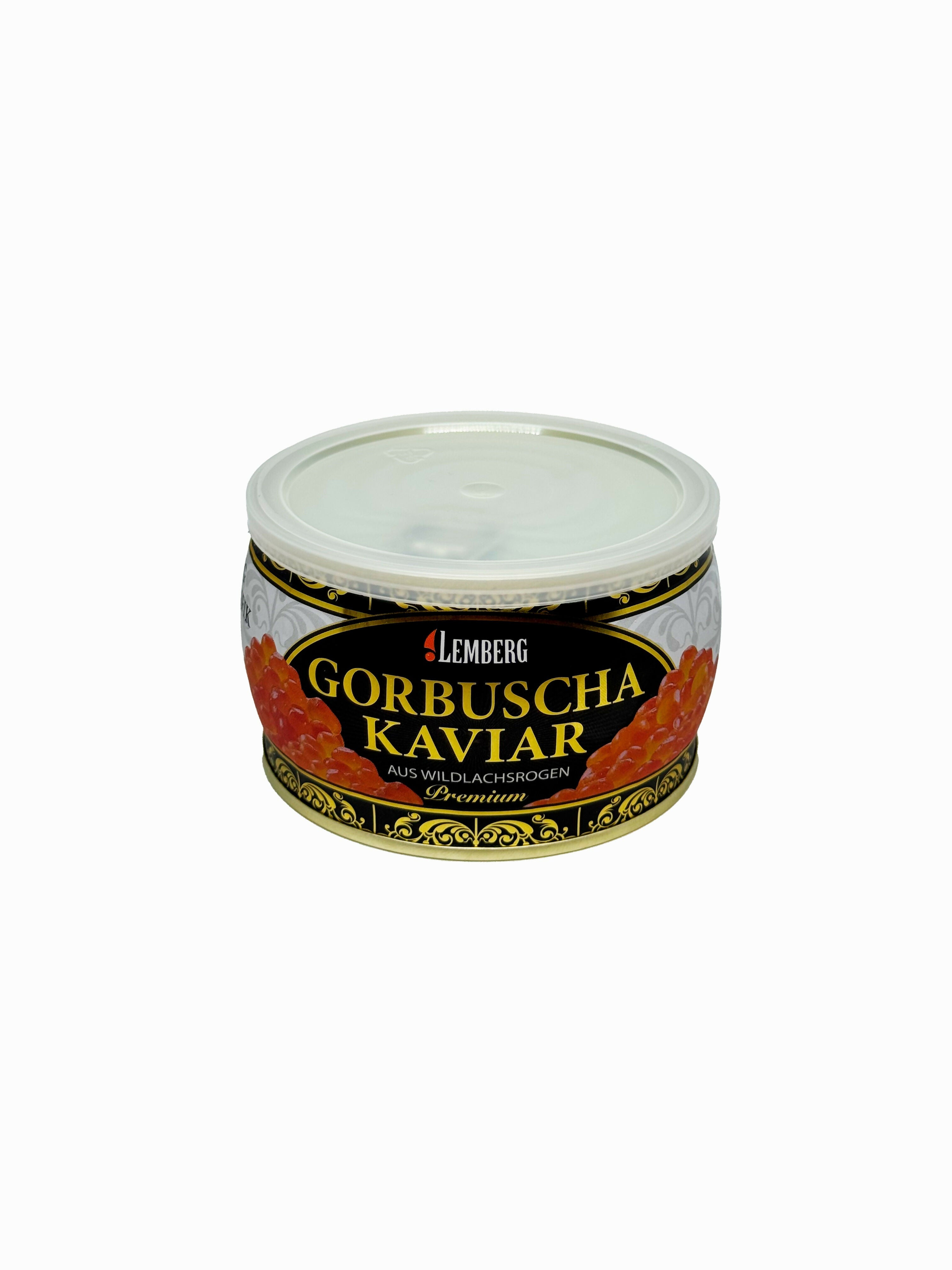 Caviar de saumon rose ("krasnaya ikra"), "Lemberg", 500 g