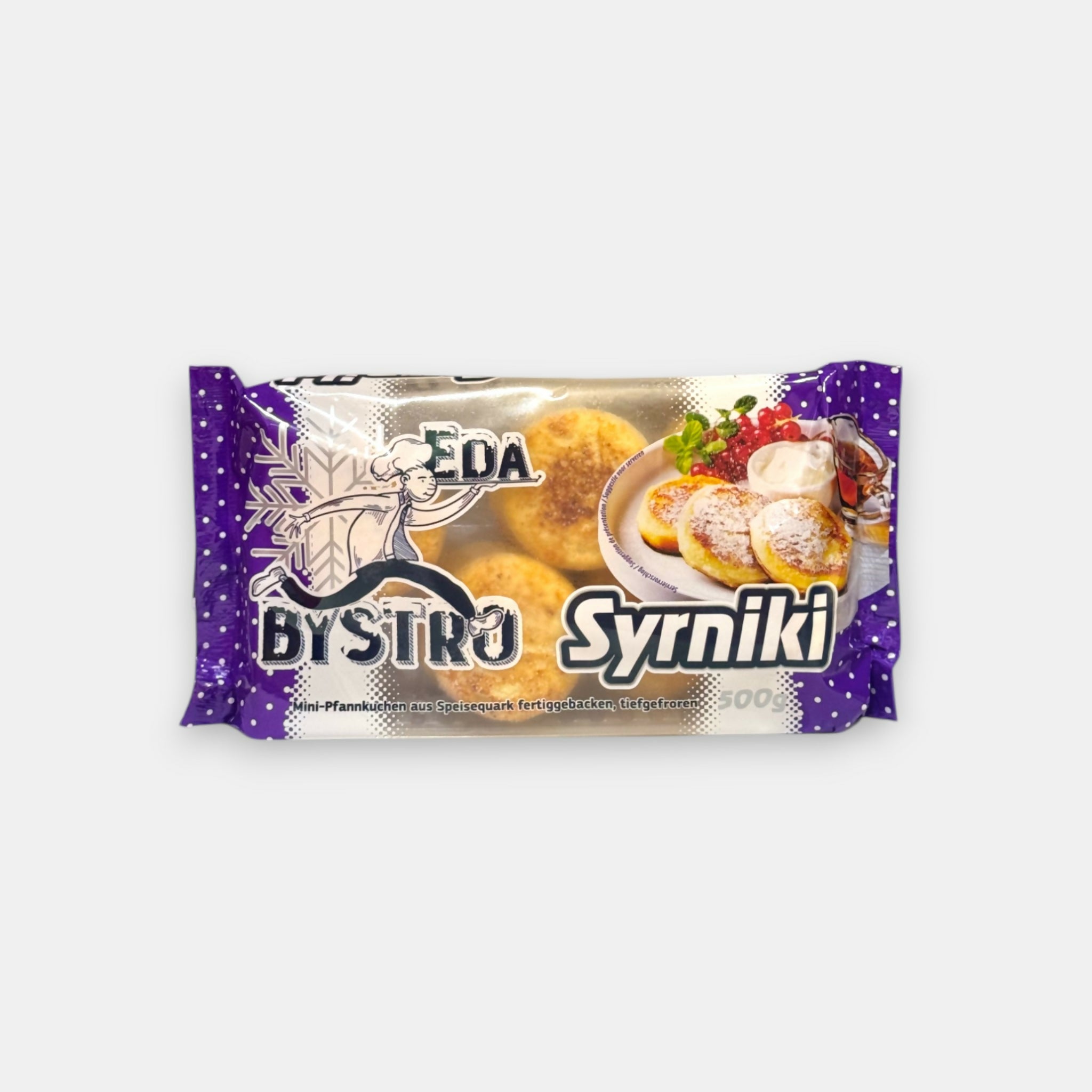 Syrniki, surgelés, «Eda Bystro», 500 g