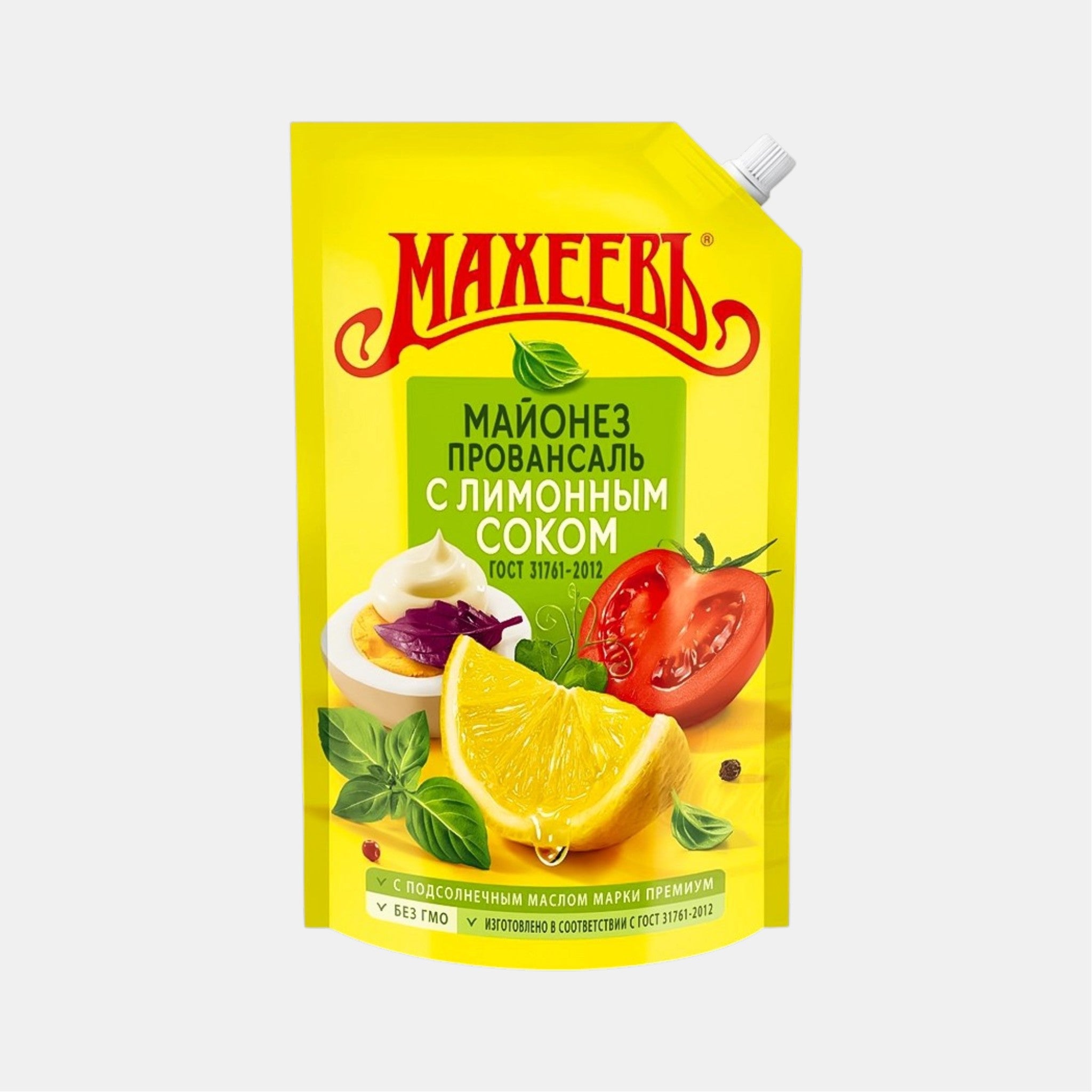 Mayonnaise Provencal au jus de citron, «Makheev», 770 g