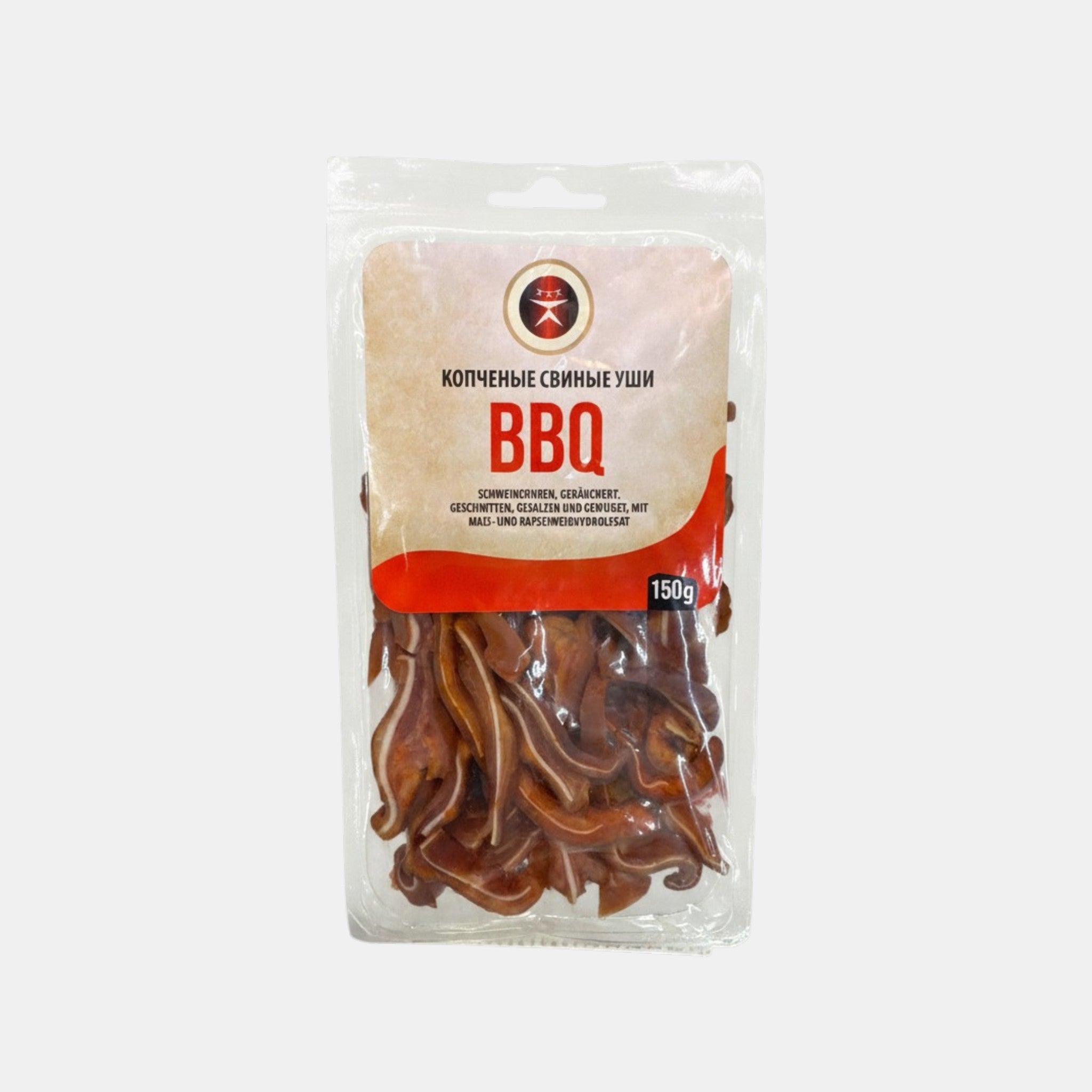 Копчёные свиные уши BBQ, «Монолит», 150 г