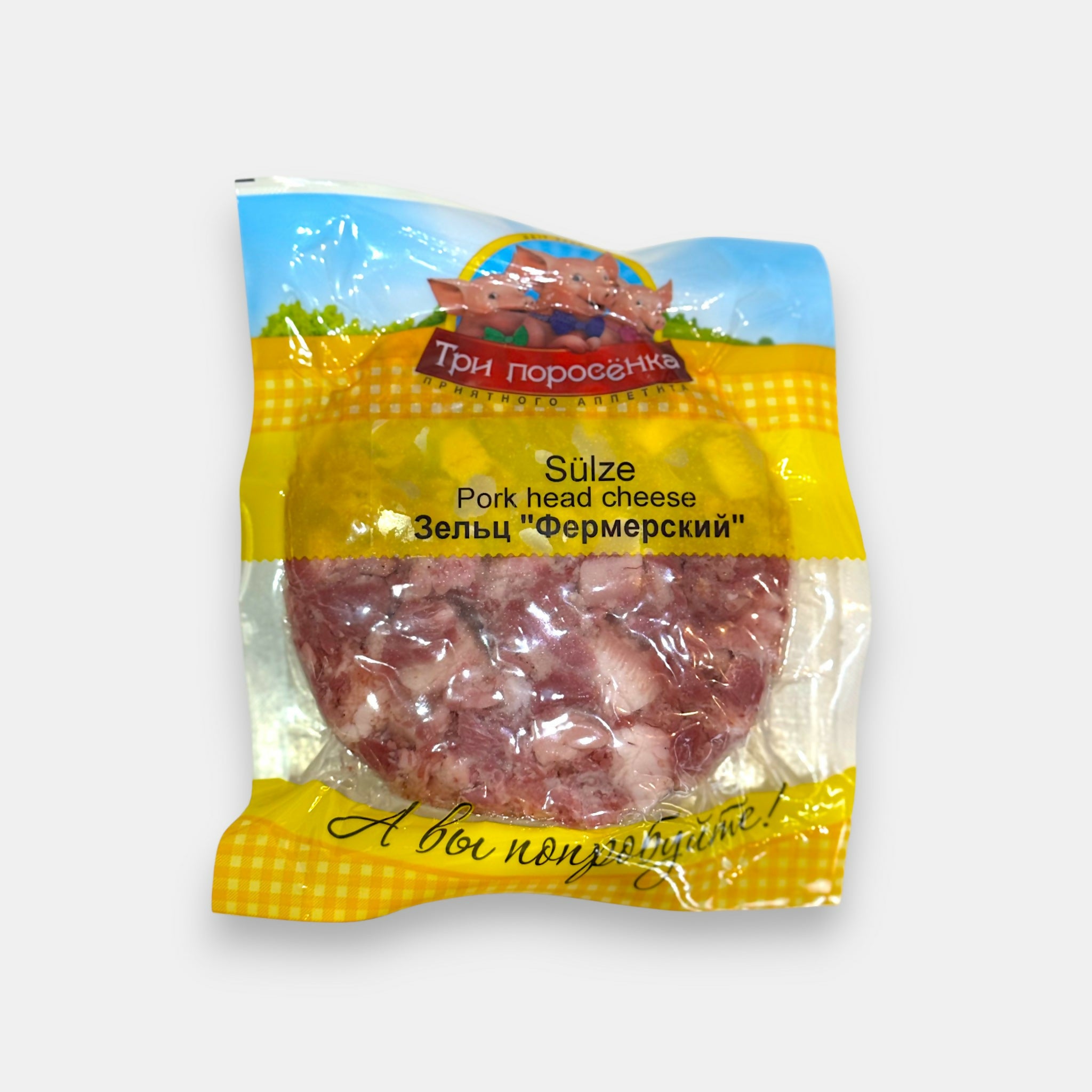 Fromage de tête (zeltz) «Fermier», «Tri Porosenka», 300 g